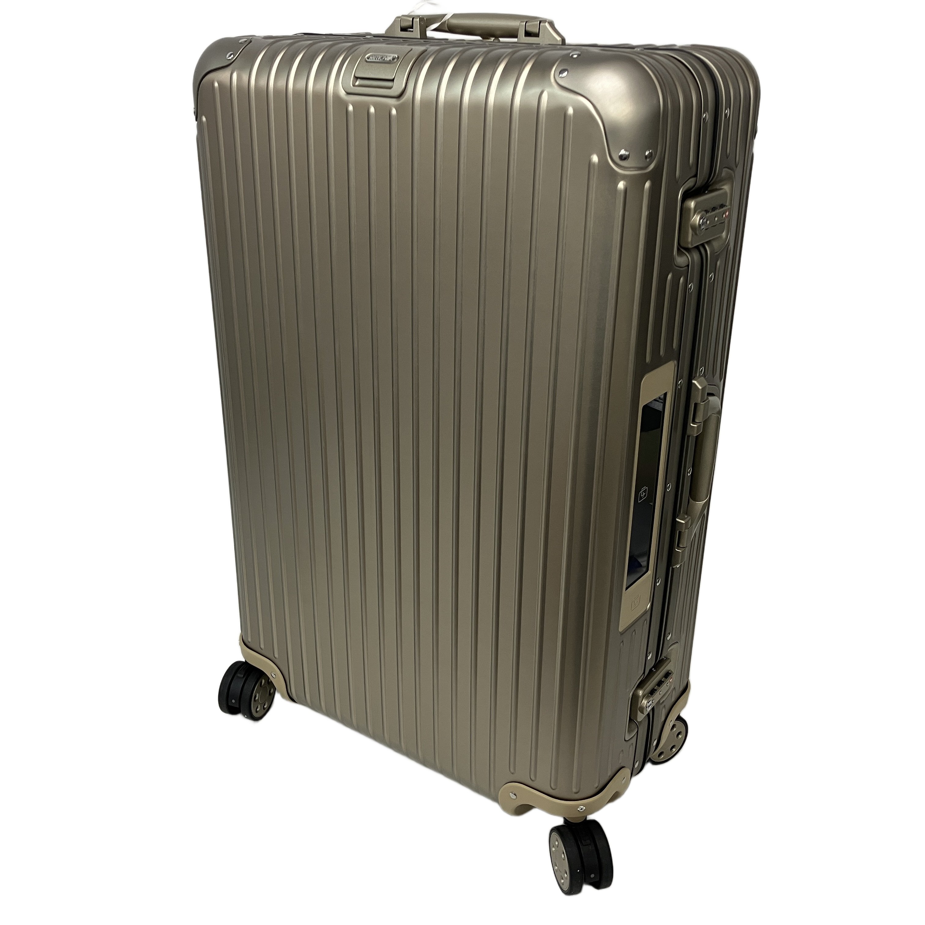 ★リモワ トパーズチタニウム 82L 92473035 上質な旅を演出するシャンパンゴールドの美品★