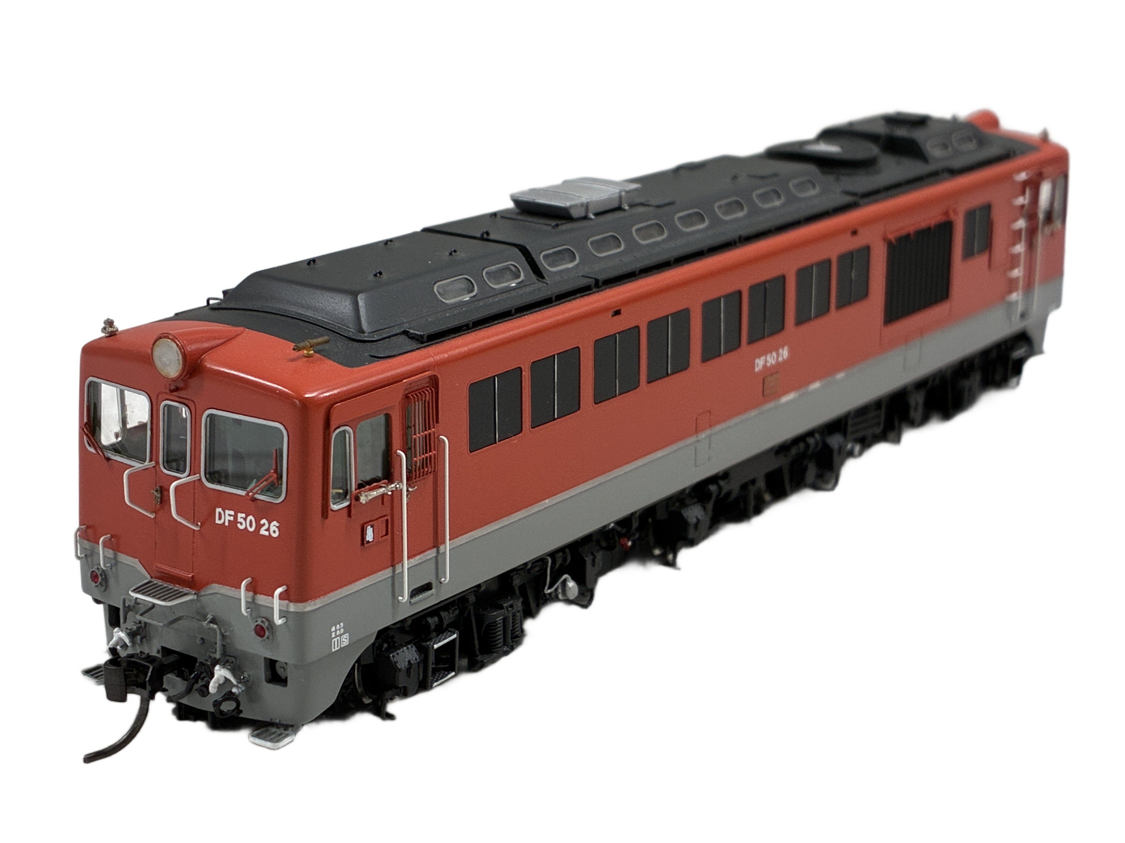 ムサシノモデル 国鉄 DF50形 26号機 紀勢 (亜幹線 ディーゼル機関車 / HOゲージ):職人の魂が宿る究極の特定機。真鍮が放つ、昭和の重厚感と精密美。
