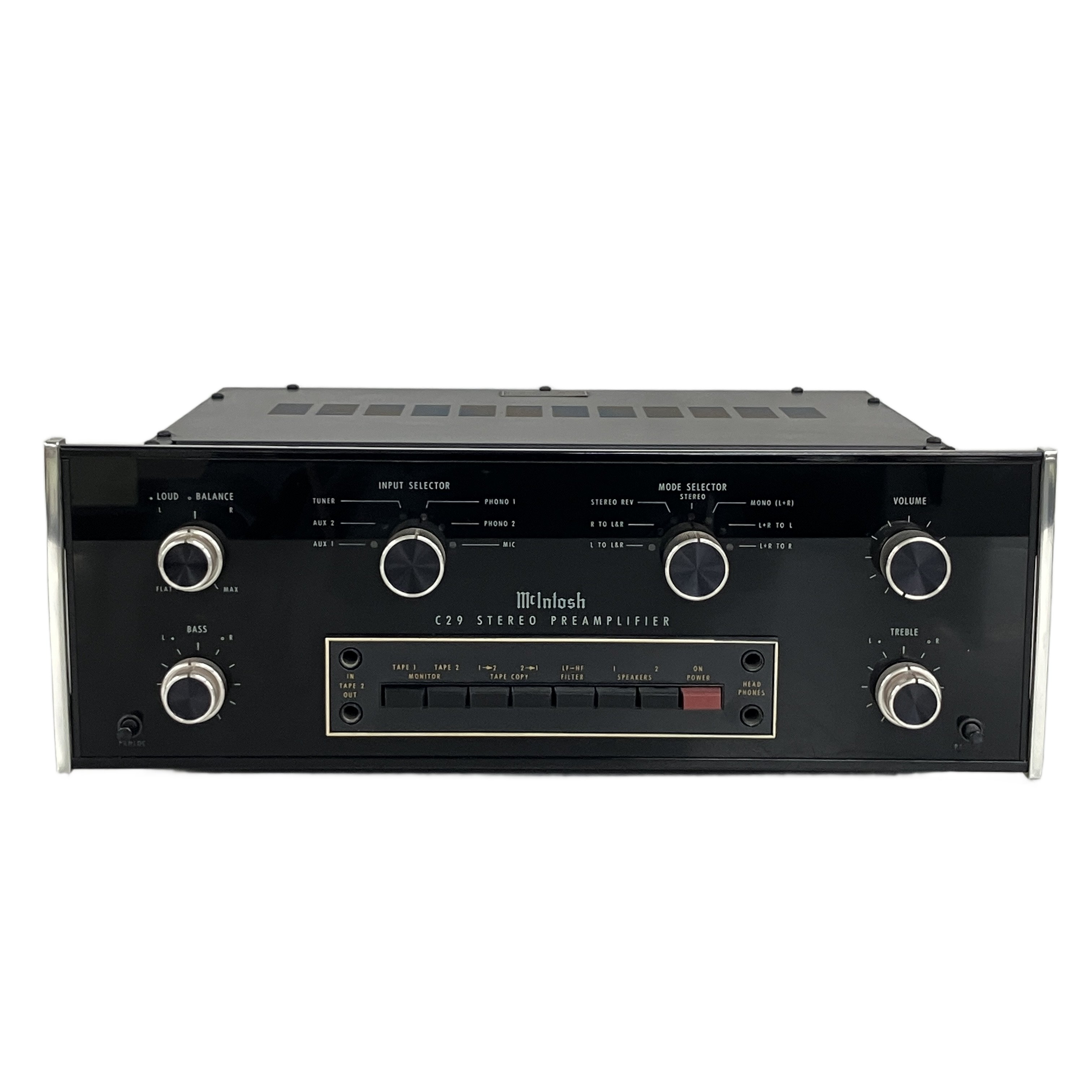 McIntosh C29|伝統の漆黒パネルに宿る、正確な描写と芳醇な響きを兼ね備えた実力派