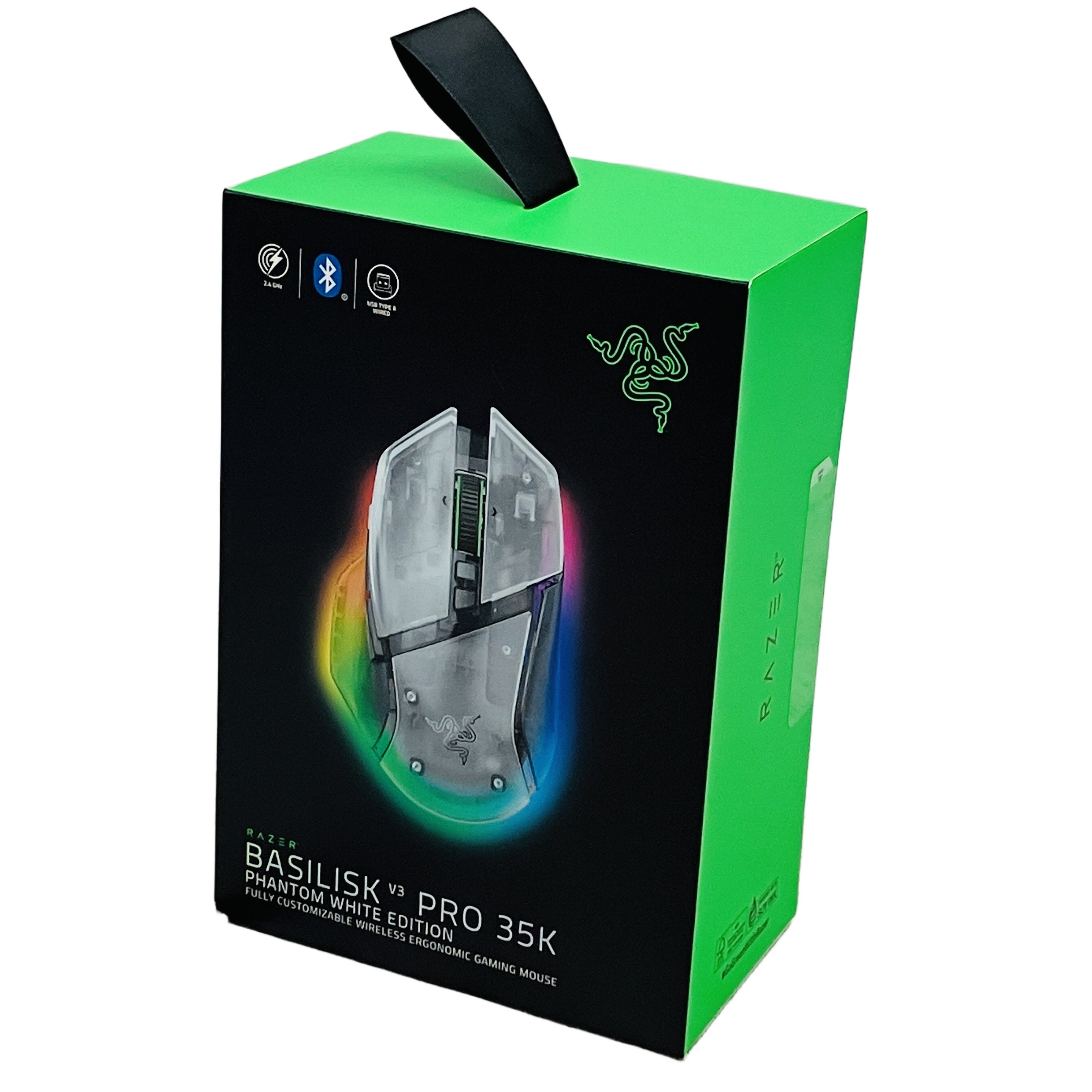 RAZER BASILISK V3 PRO PHANTOM WHITE EDITION ワイヤレスゲーミングマウス