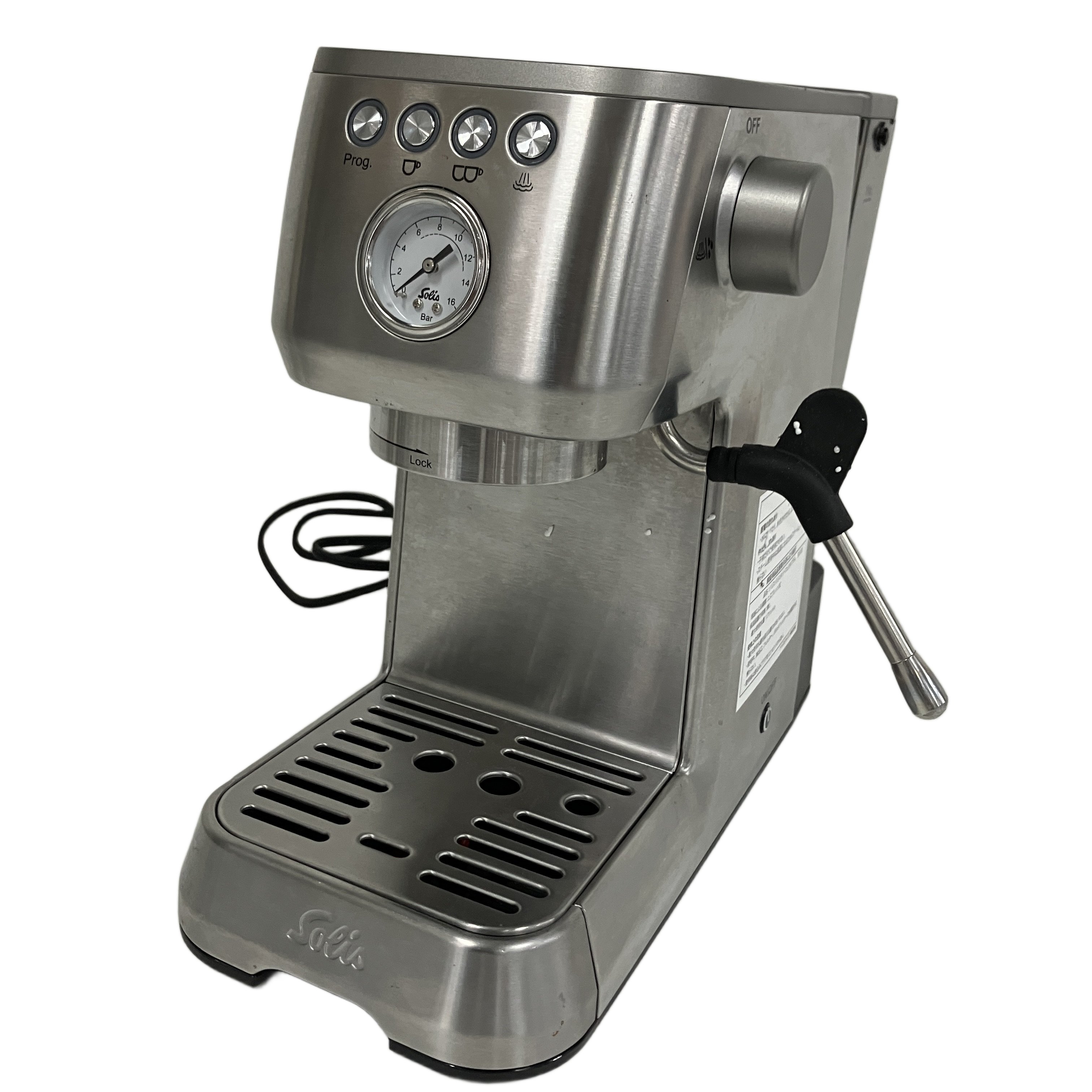 Solis グラングストー エスプレッソマシン SK1170S シルバー