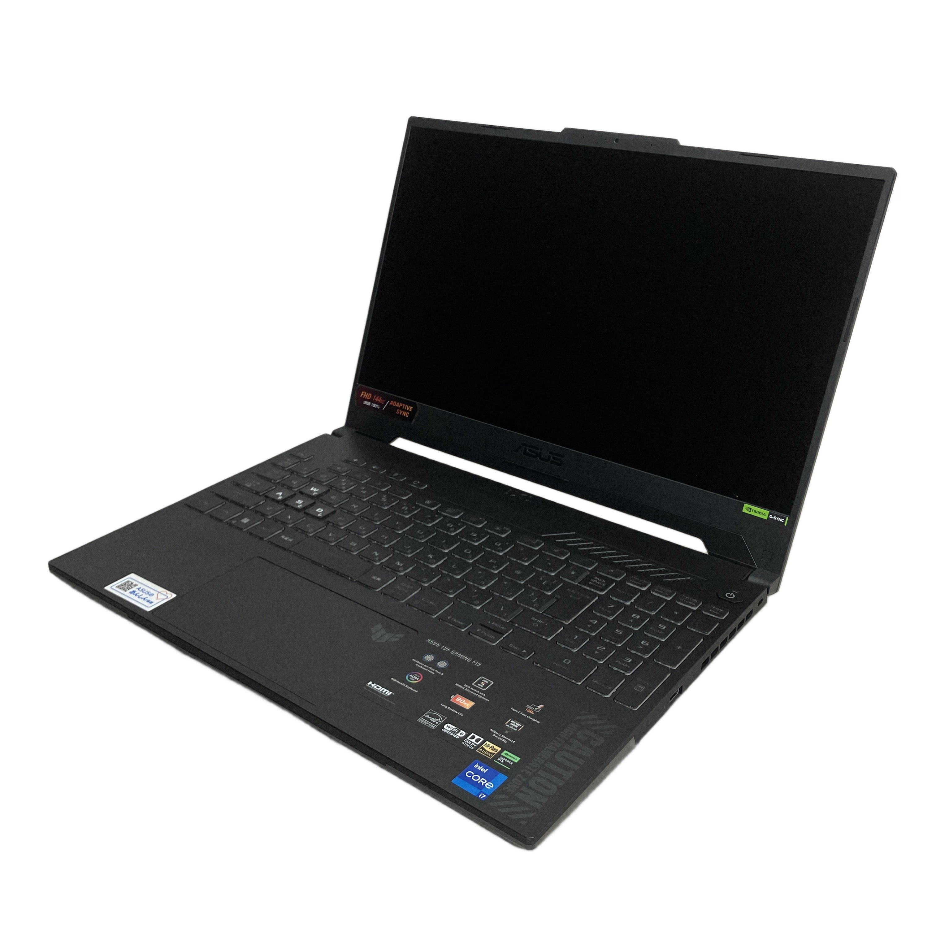 ASUS TUF Gaming F15 FX507ZV4 15.6インチ ノート パソコン