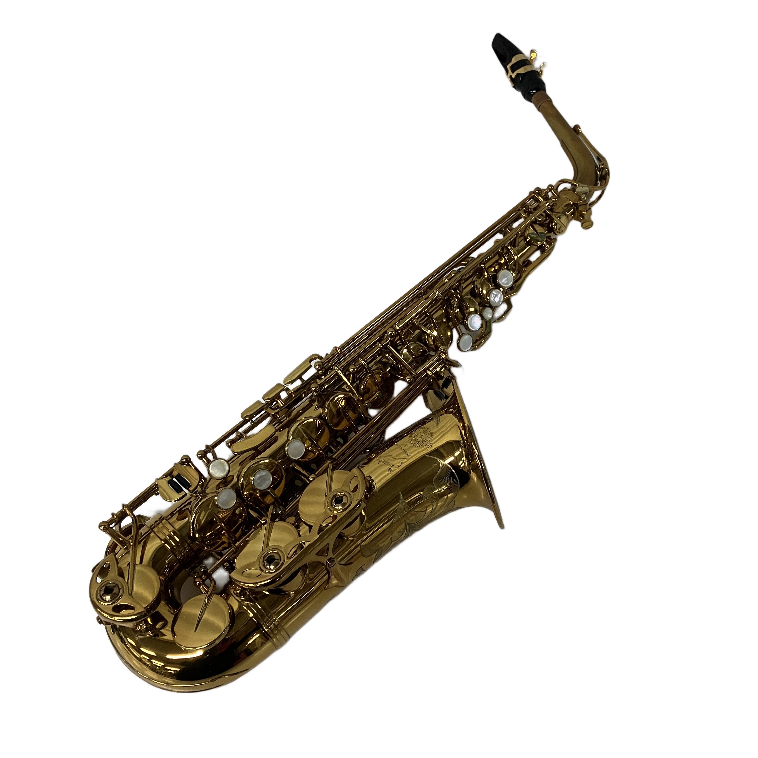 SELMER Reference 54 Alto Saxophone (アンティークゴールドラッカー / 彫刻あり):伝説の「Mark VI」が現代に蘇る。色褪せないヴィンテージの魂を宿した、至高のアルト。