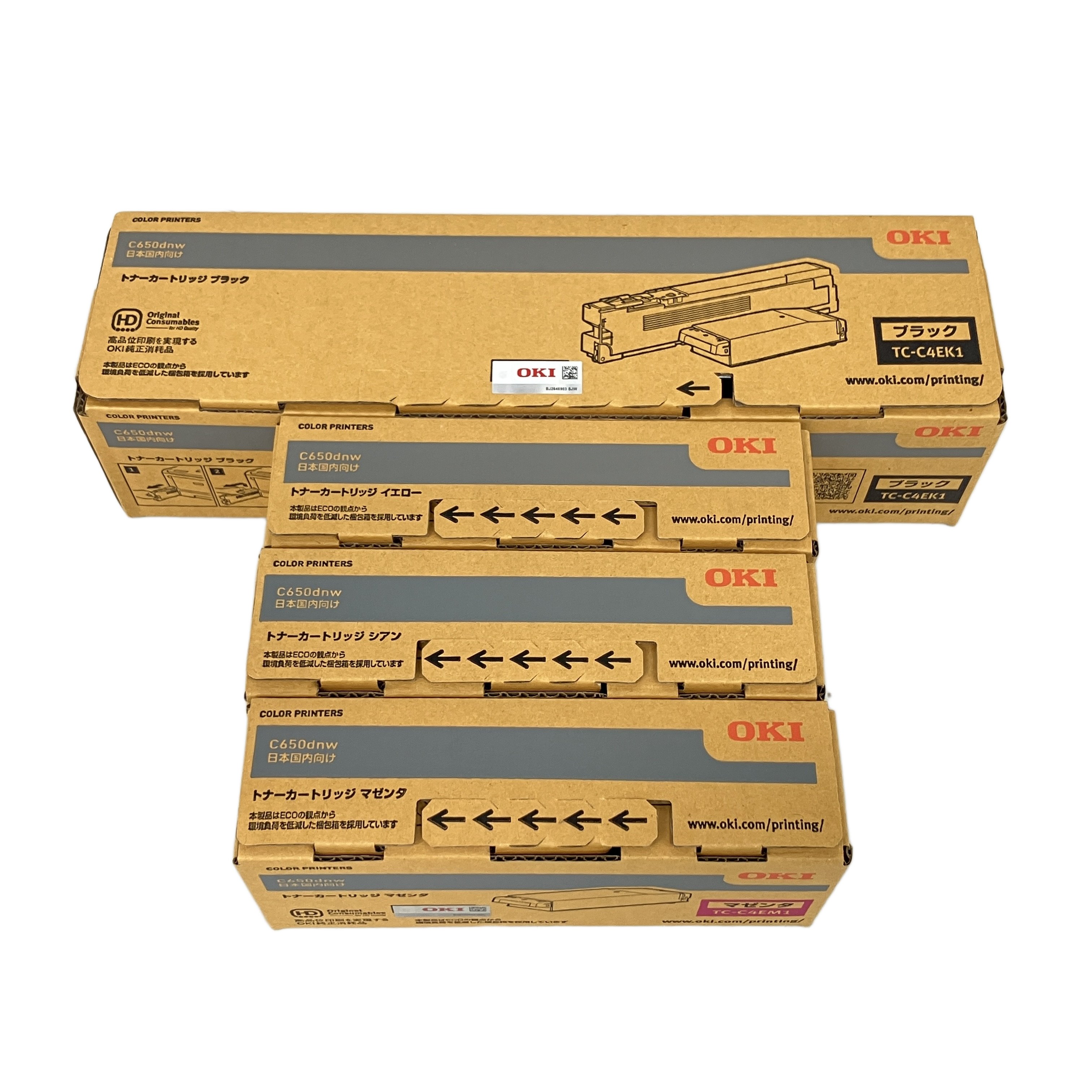 OKI TC-C4E トナー 4色セット