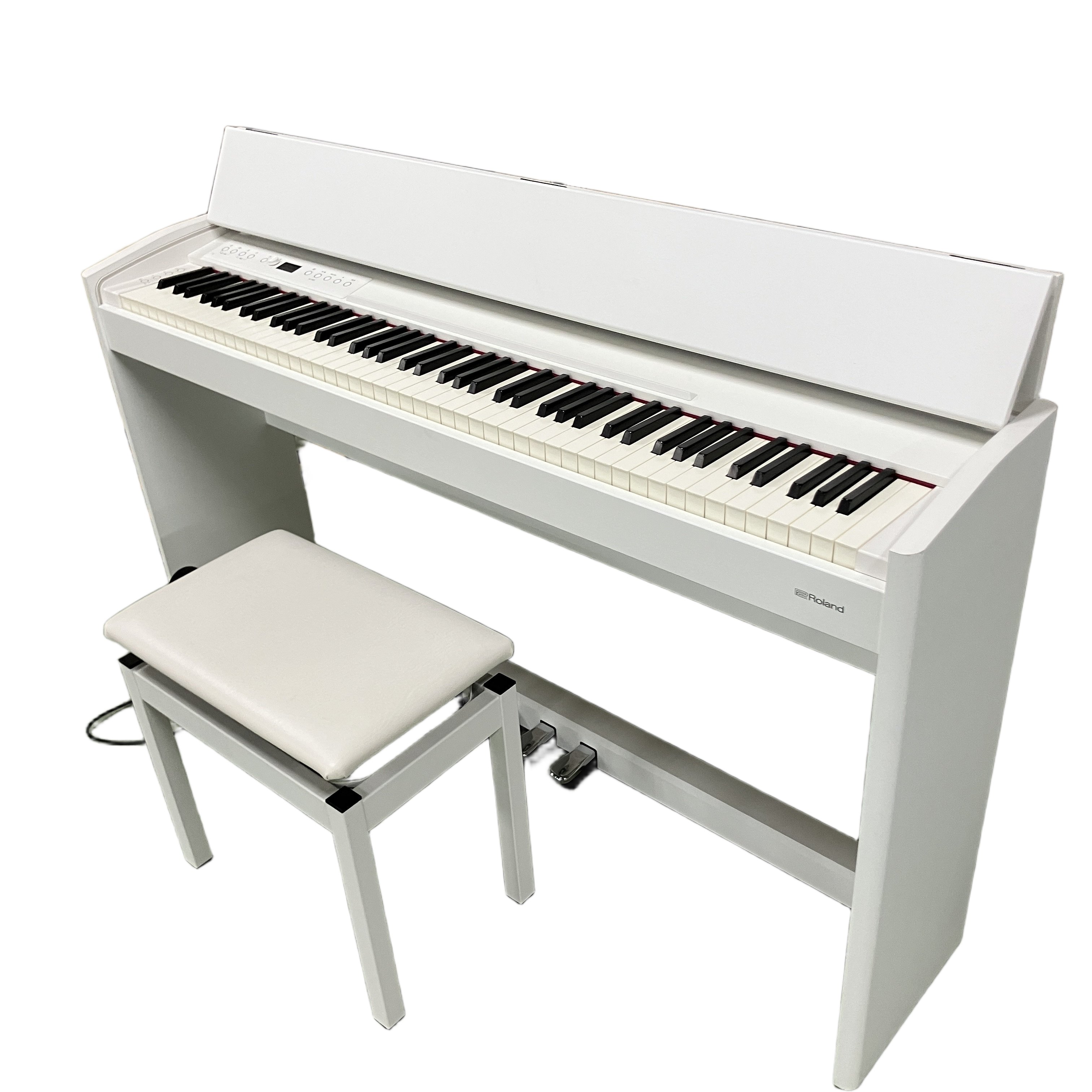 Roland F701-WH 電子ピアノ 椅子付き