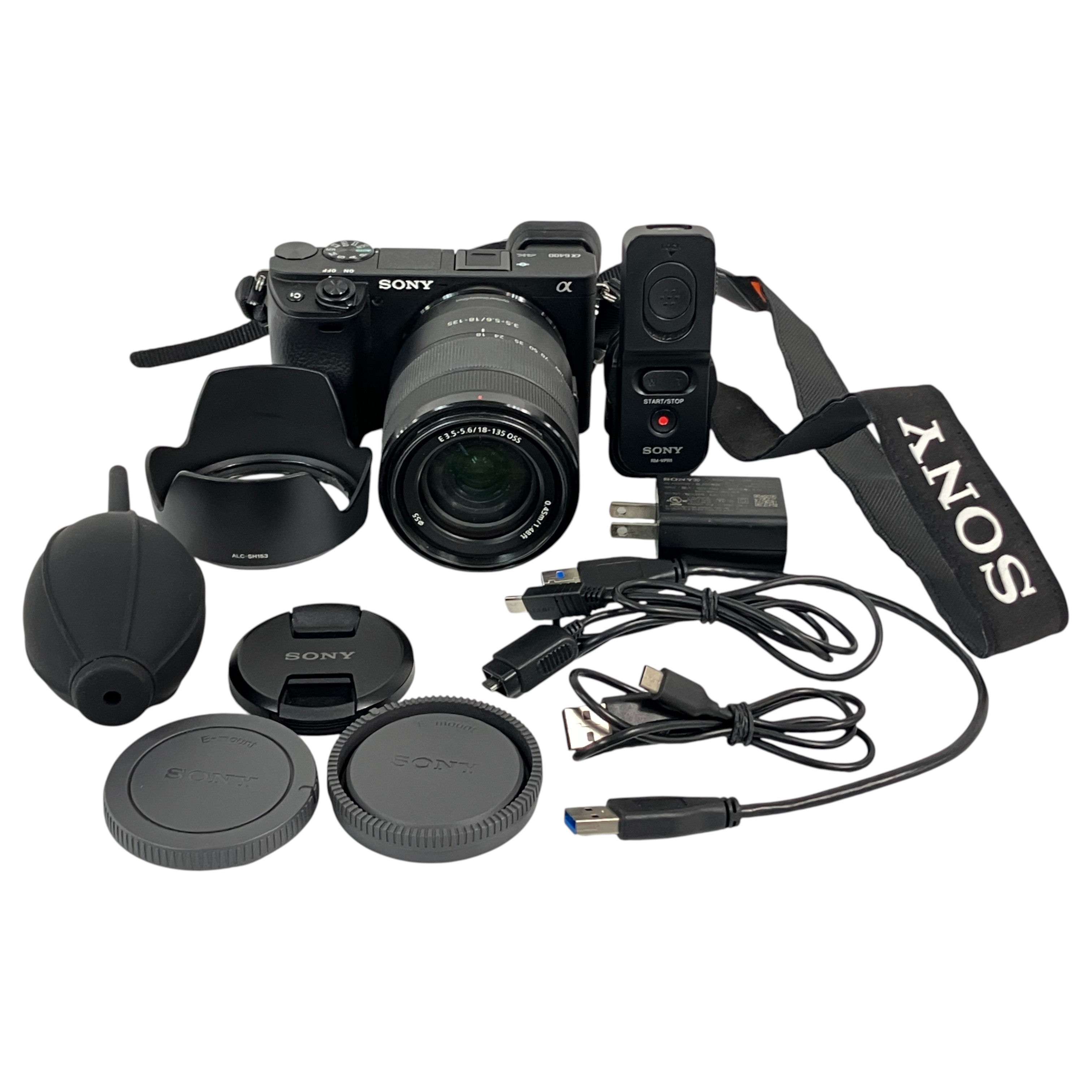 ★SONY α6400 高倍率ズームレンズキット RM-VPR1付 これ1本で動画も写真も自由自在★