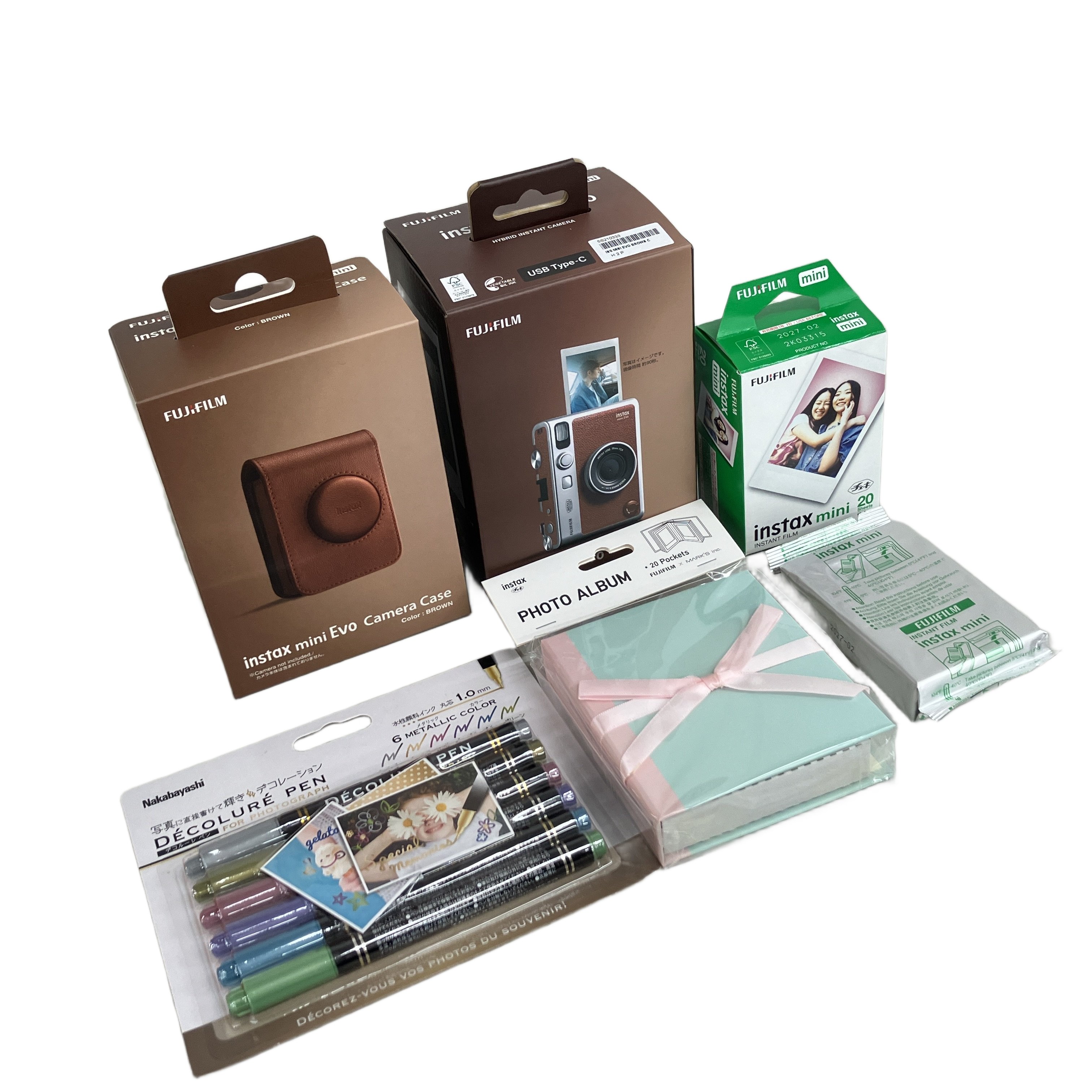 FUJIFILM instax mini EVO チェキ インスタントカメラ