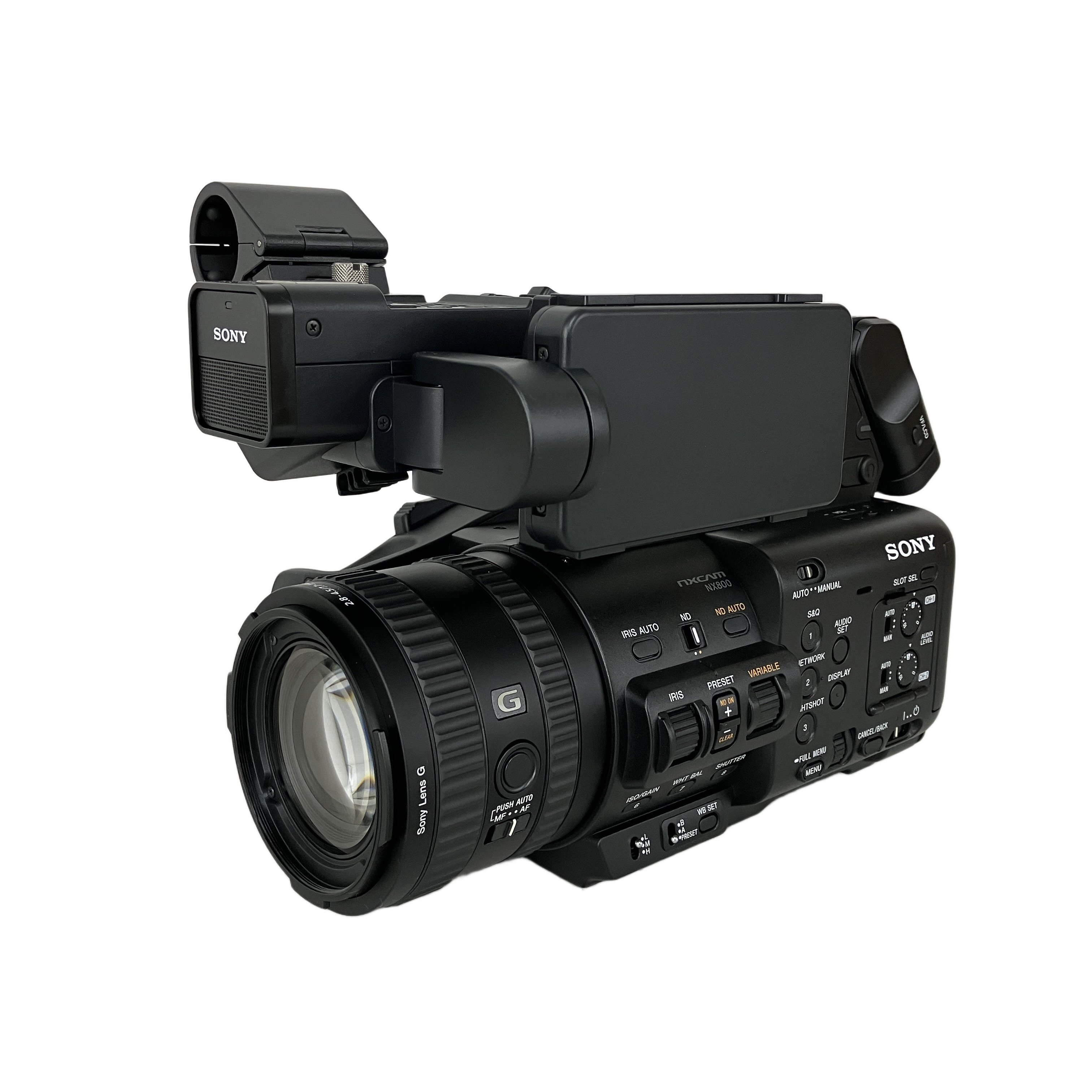 SONY HXR-NX800 ソリッドステートメモリーカムコーダー