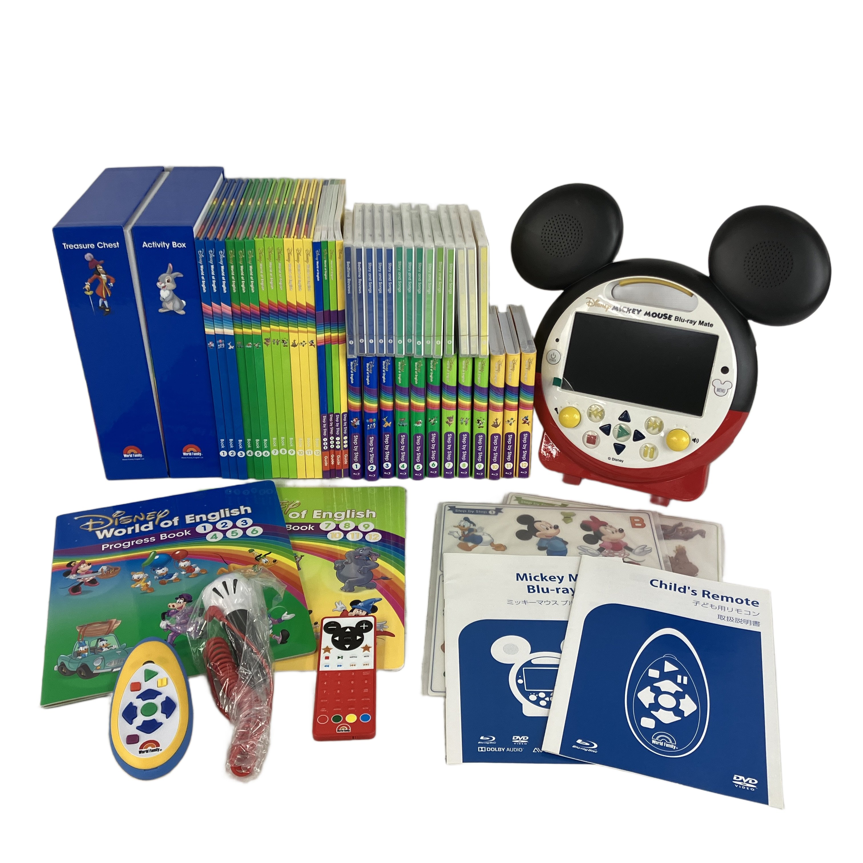 ディズニー DWE メインプログラム Blu-ray版 英語 教材