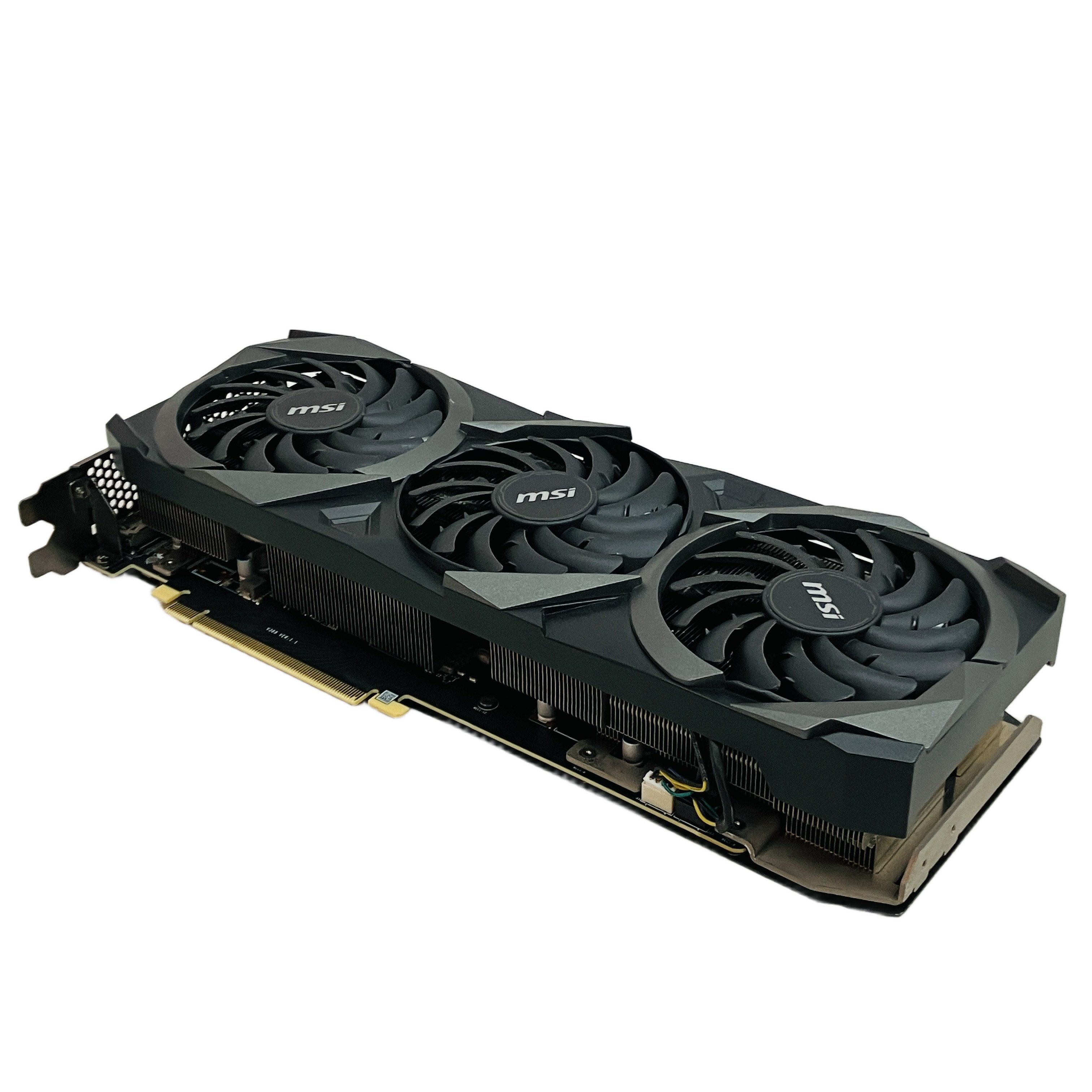 ★MSI RTX 3090 VENTUS 3X 24G OC ジャンク 最高峰の24GBメモリ搭載ボードを部品取りに★
