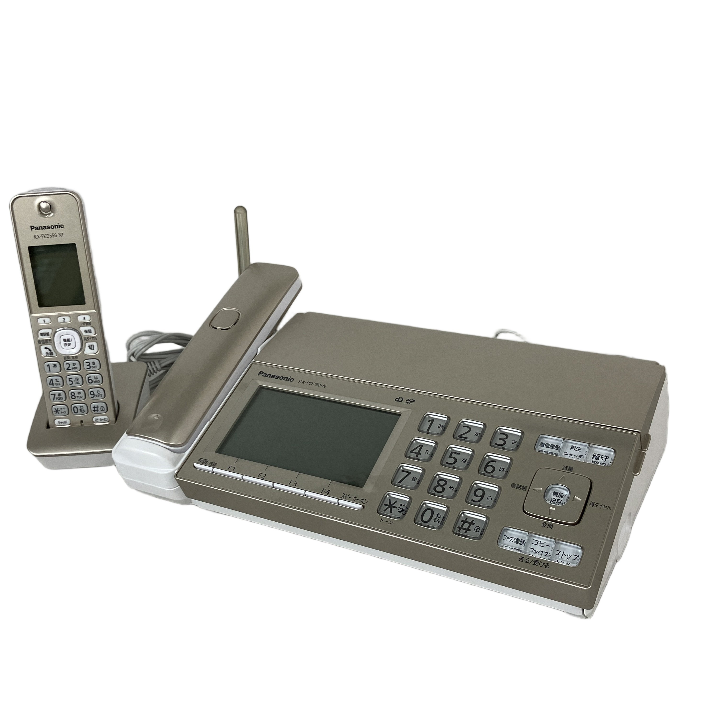 Panasonic KX-PD750 KX-FKD353-N FAX コードレス 電話