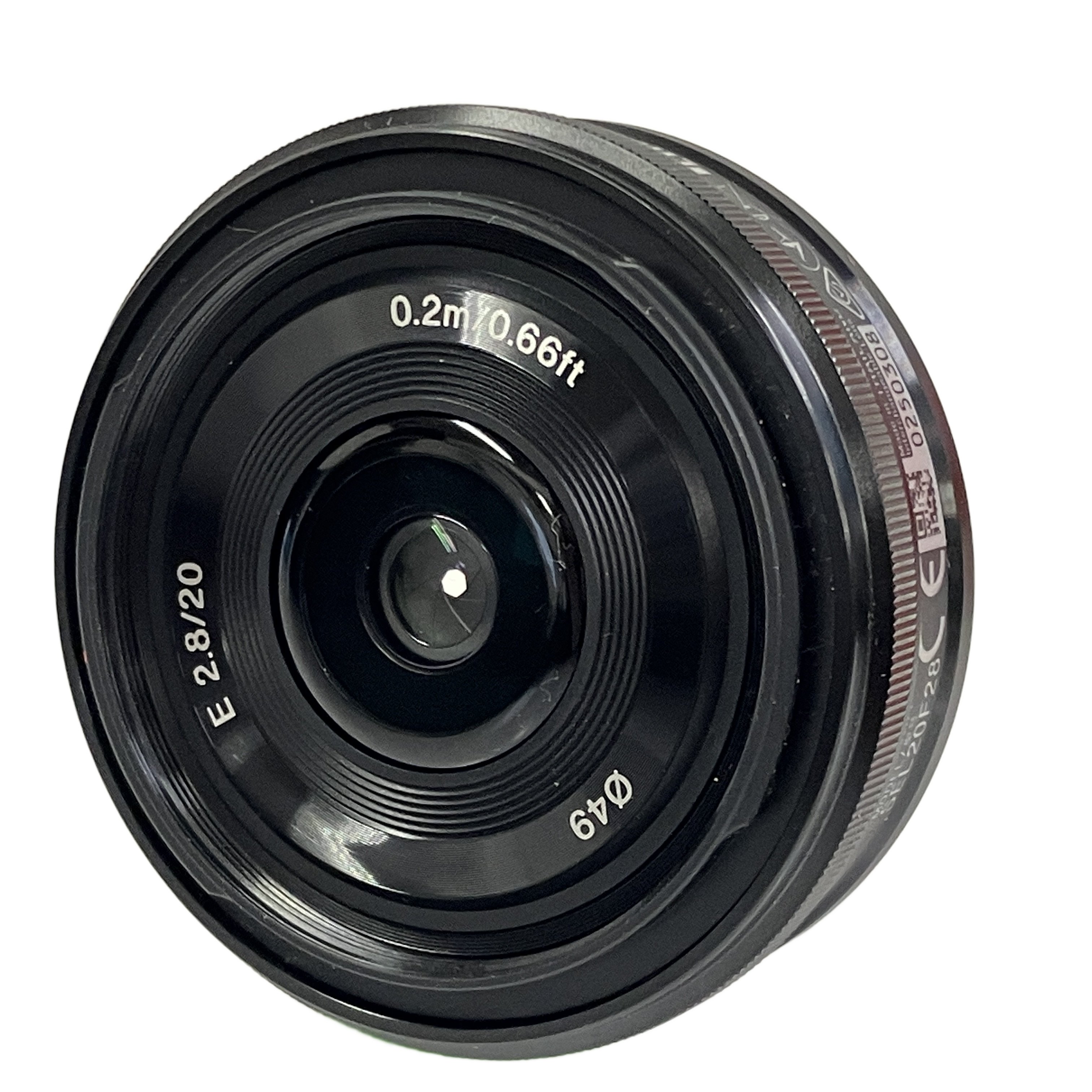 SONY E 20mm F2.8 単焦点レンズ