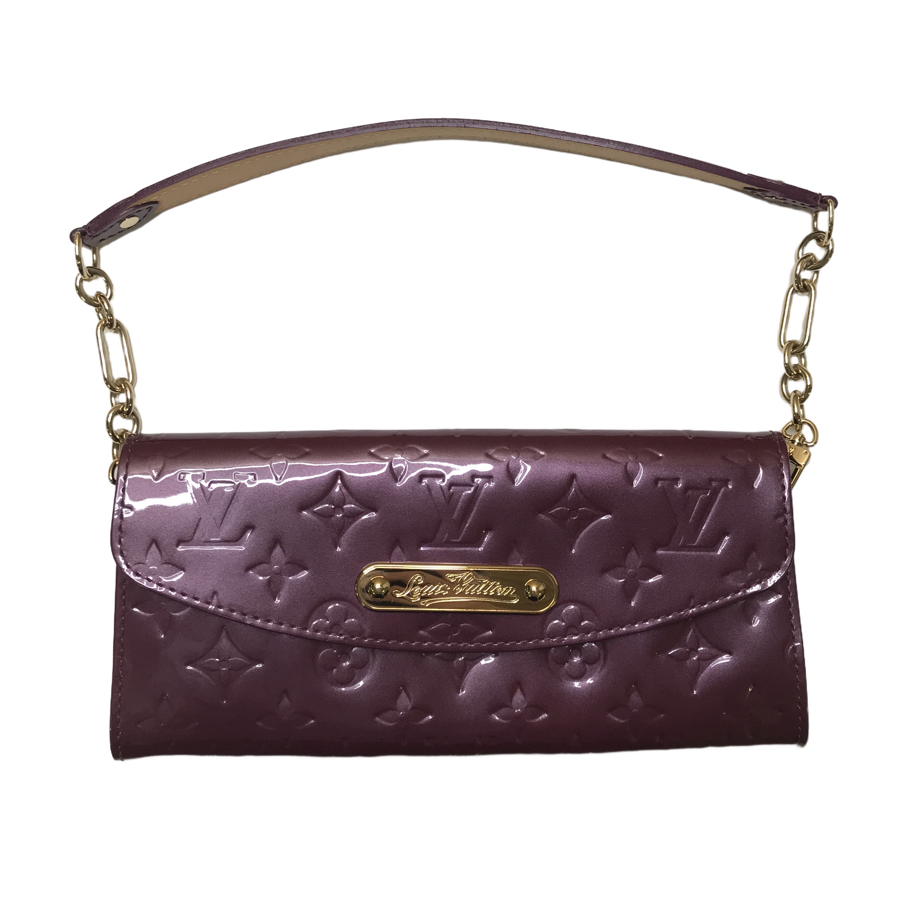 LOUIS VUITTON ヴェルニ サンセット ブルーバード バッグ