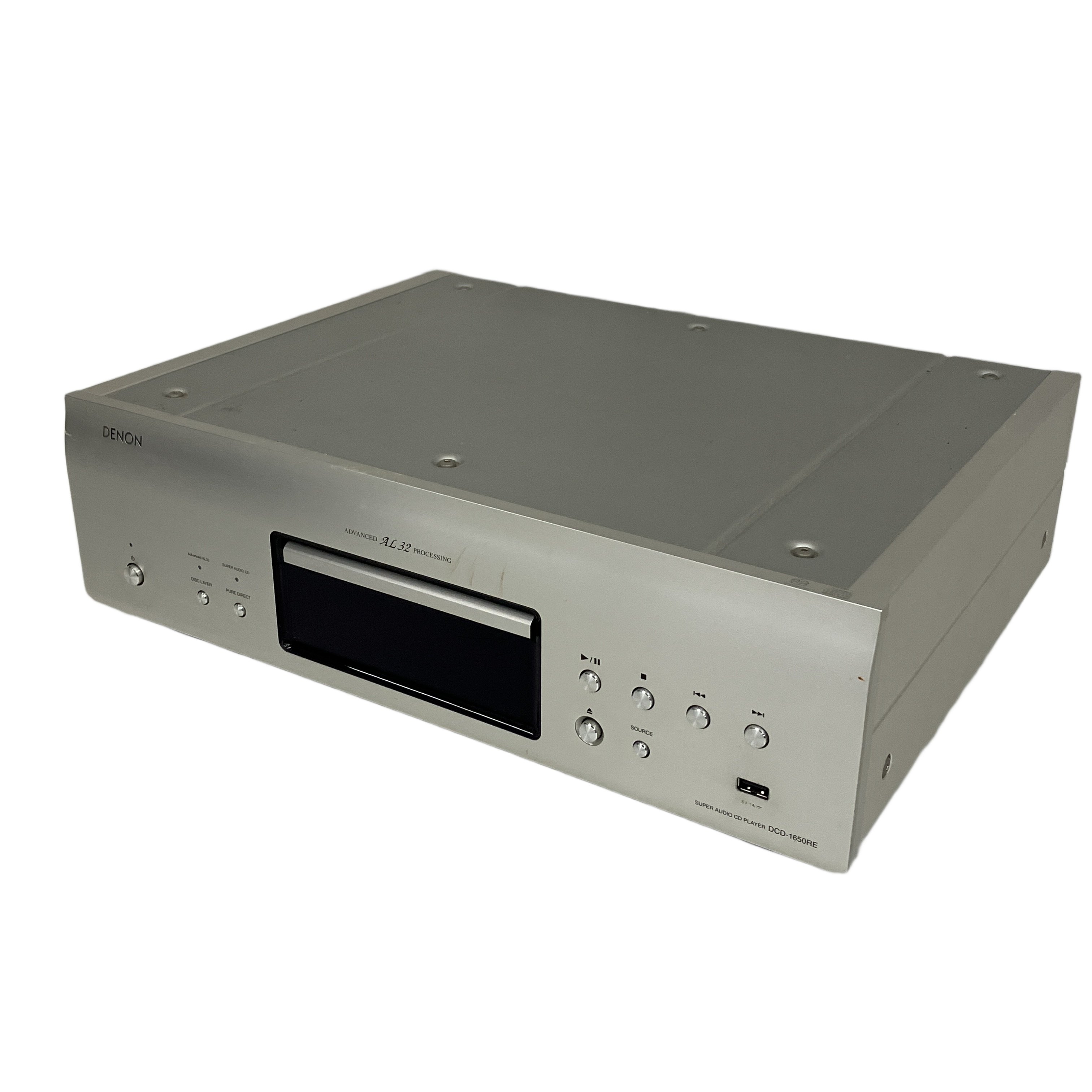 DENON DCD-1650RE|Advanced AL32搭載、SACDの微細なニュアンスまで描き出す熟成のハイエンド