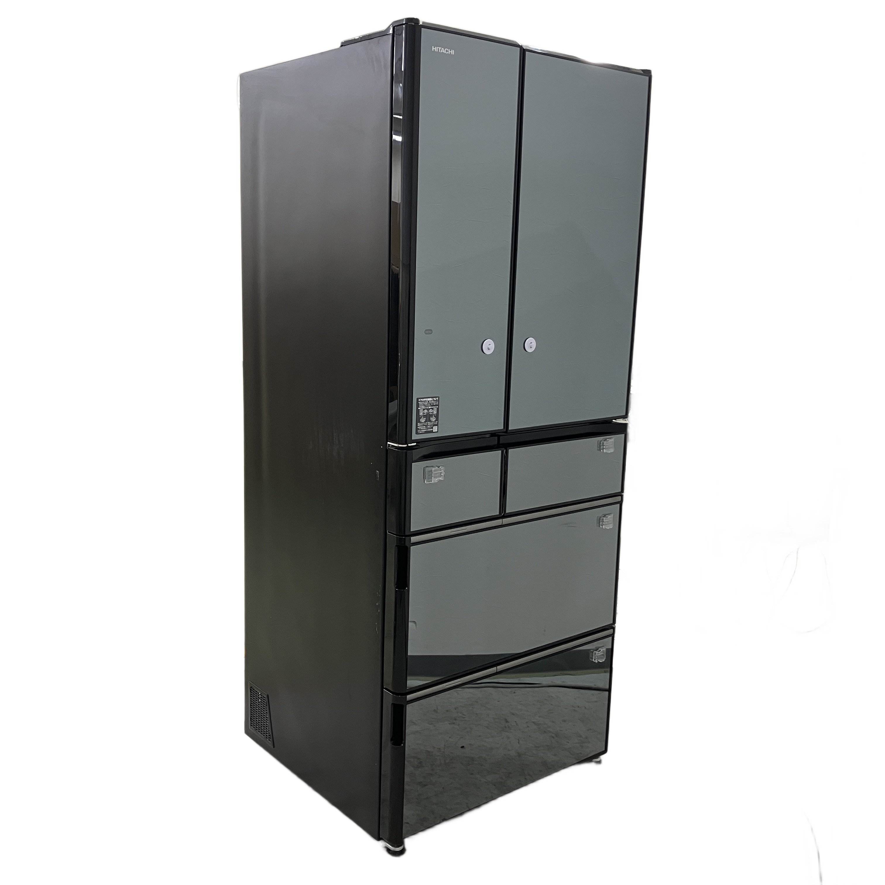 HITACHI R-WXC62S ノンフロン冷凍冷蔵庫 615L