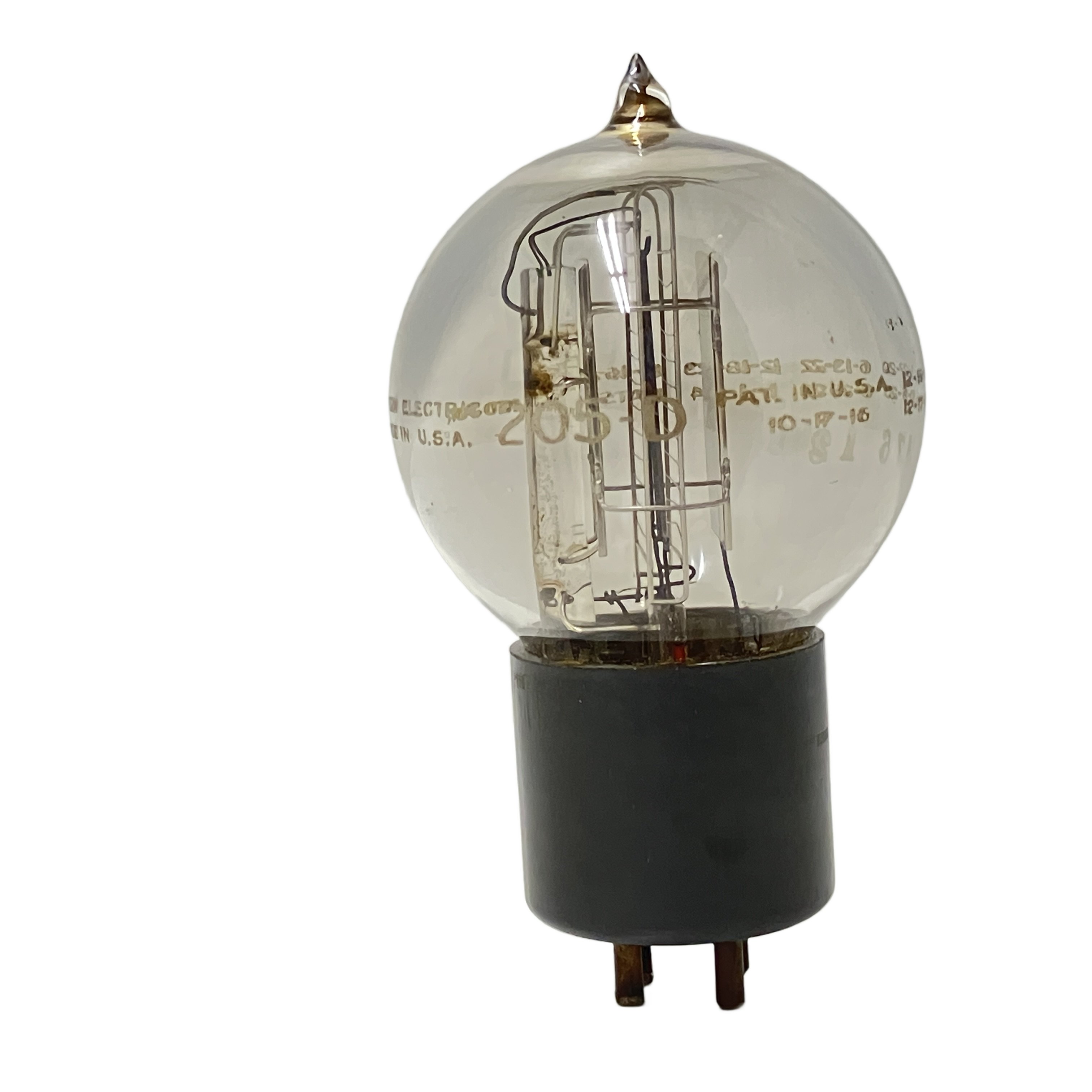 Western Electric 205-D 丸球|真空管の王道、テニスボール球が奏でる鮮烈で気高い「真実の音」