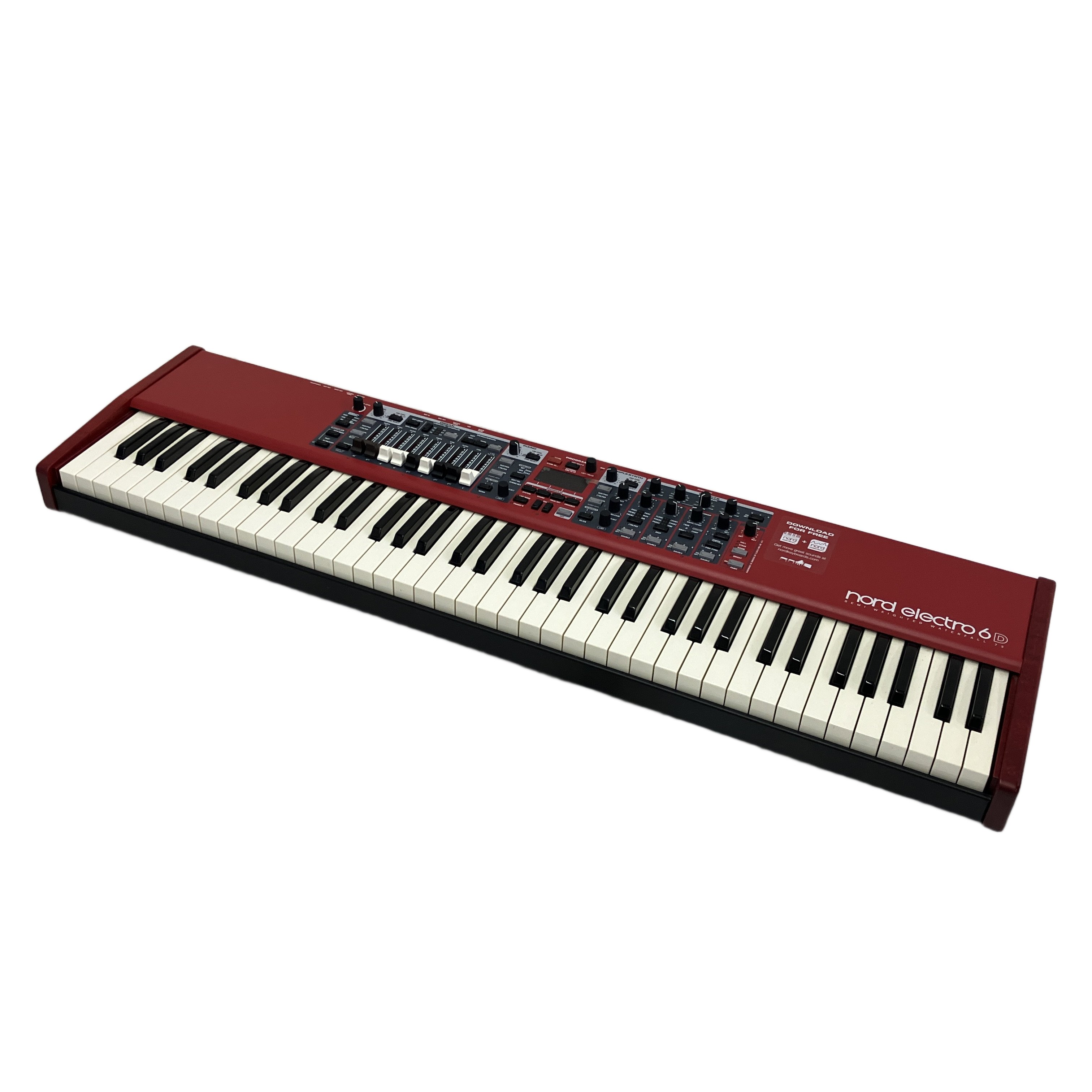 Clavia Nord Electro 6D 73:物理ドローバー搭載。ライブ派キーボーディストの夢を叶える、最強の「赤い相棒」。