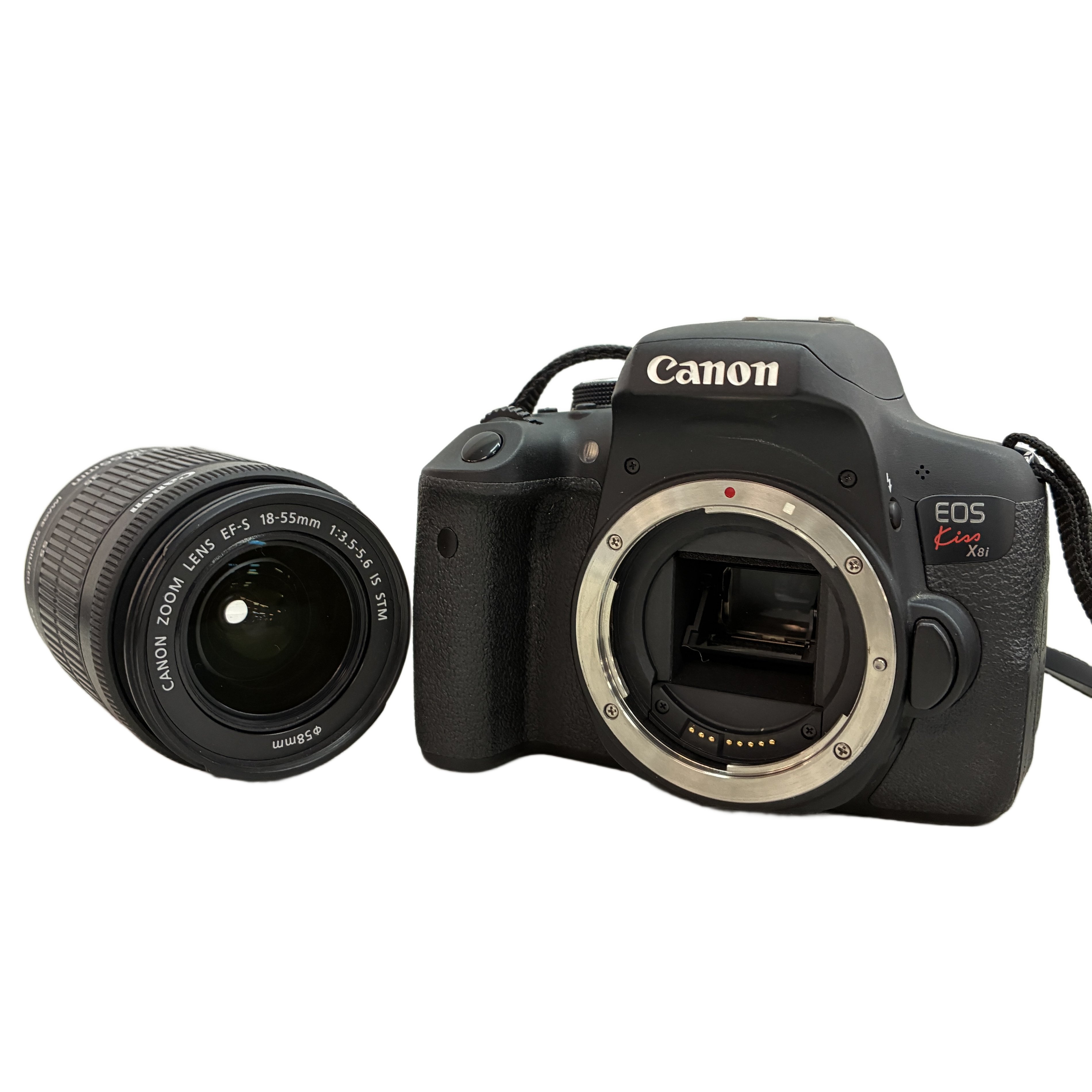 Canon EOS Kiss X8i EF-S 18-55mmF3.5-5.6 IS STM レンズキット カメラ