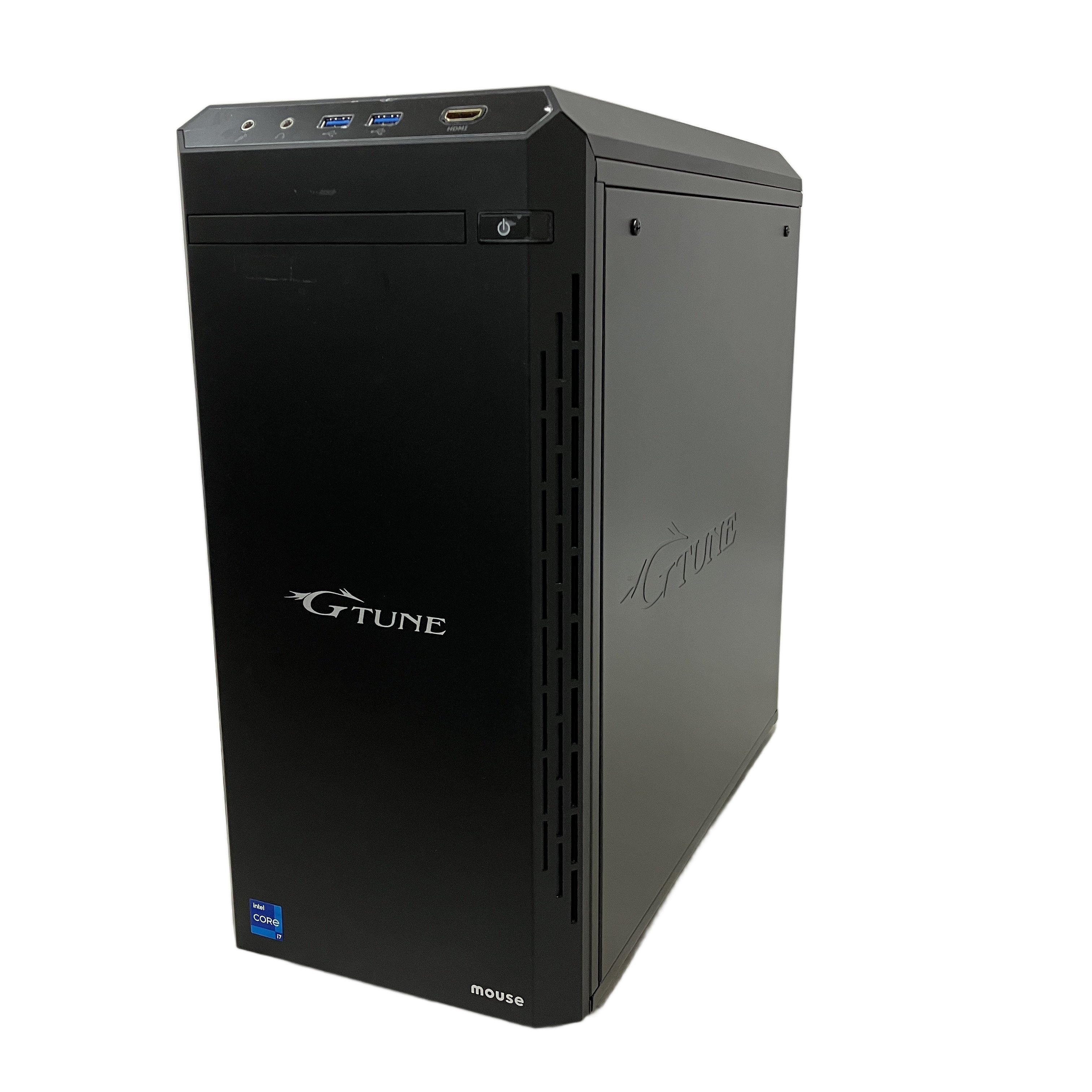 Mouse G-Tune DG-I7G6T|第13世代i7とRTX 3060 Tiを搭載し、ゲームも快適にこなす実力派ゲーミングPC