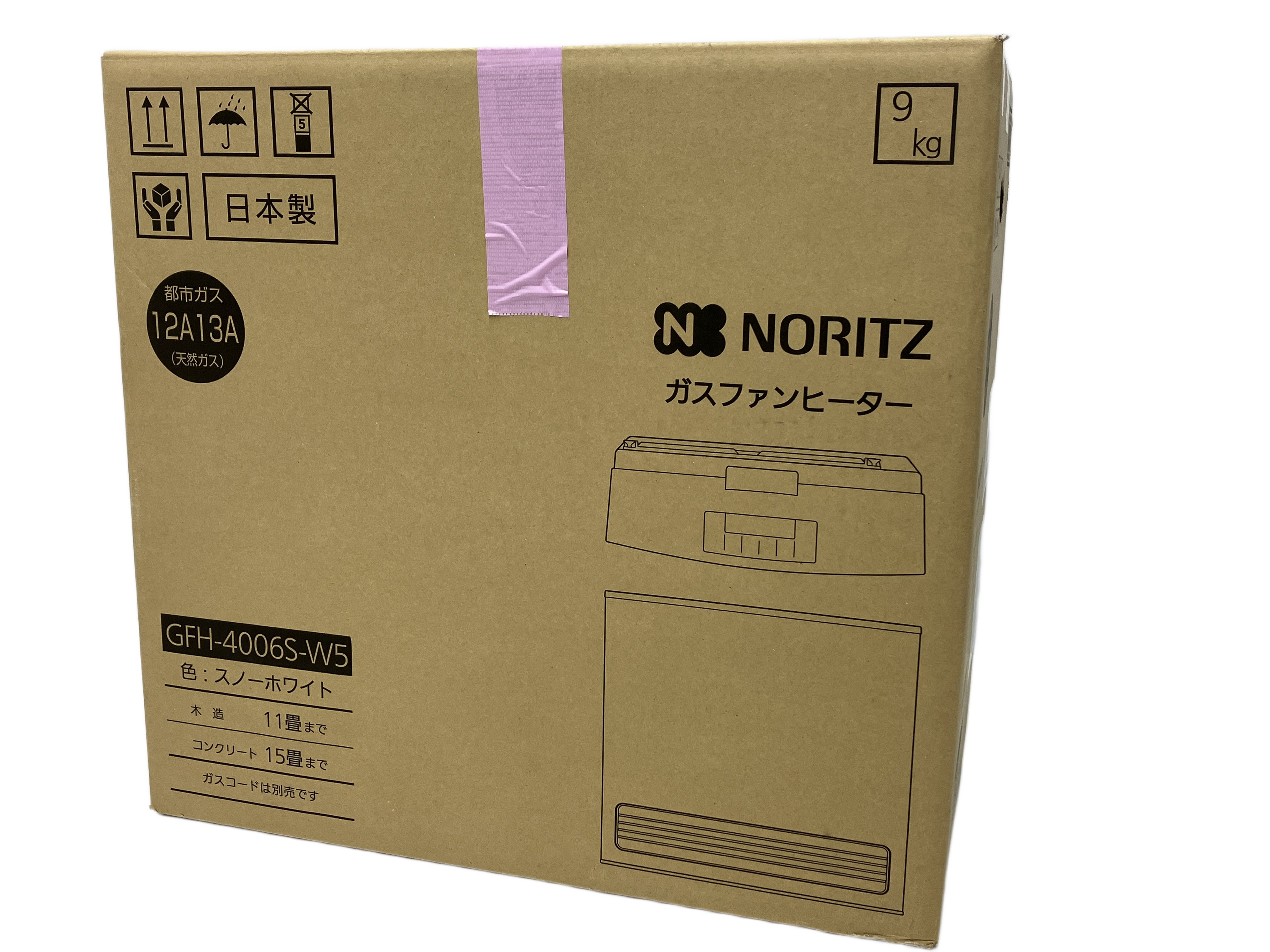 NORITZ GFH-4006S-W5 ガスファンヒーター