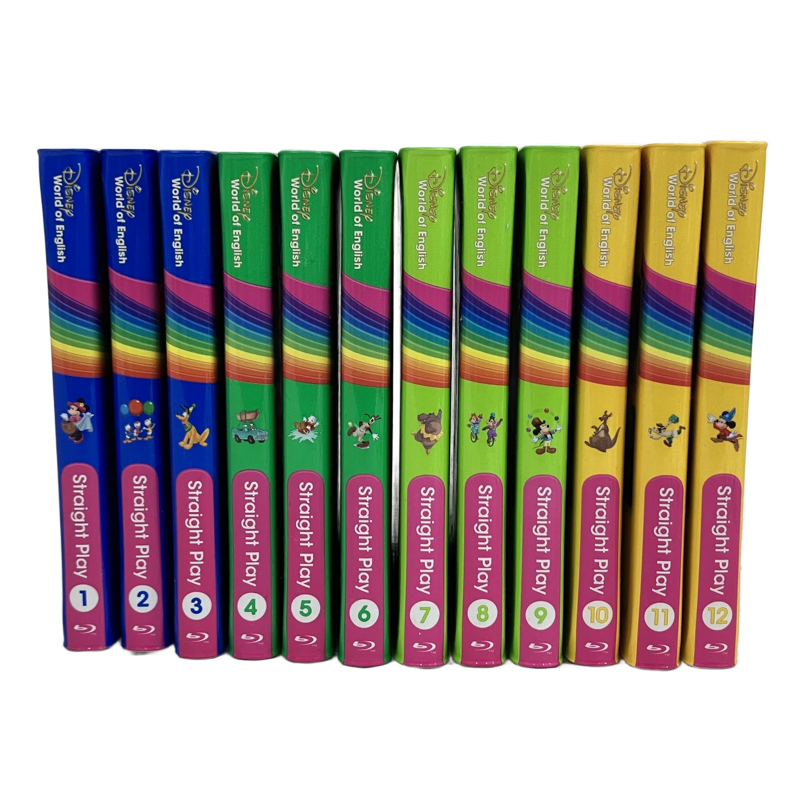 ディズニー ストレートプレイ Blu-ray ワールドファミリー 教材