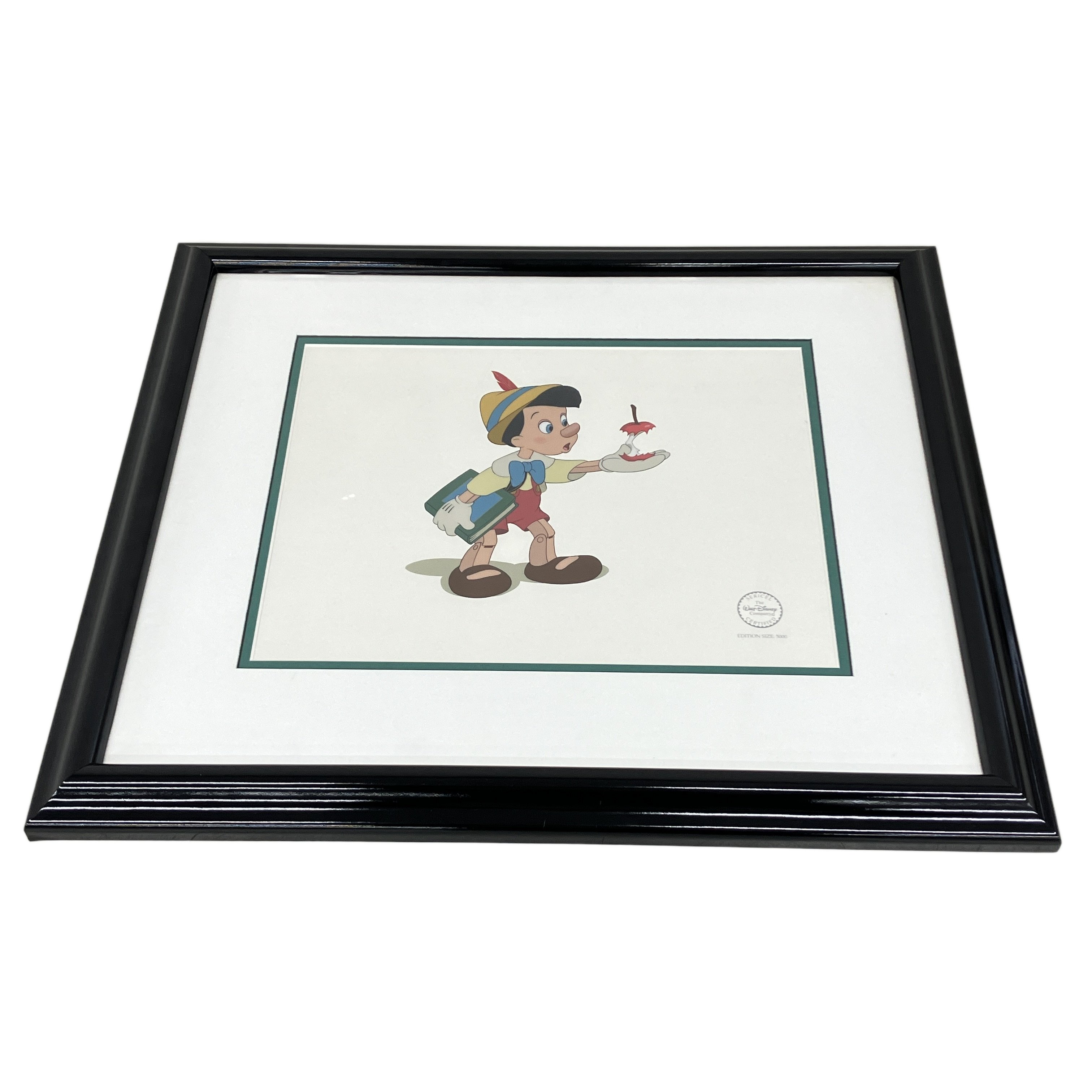 Disney ピノキオ セル画 手書き背景