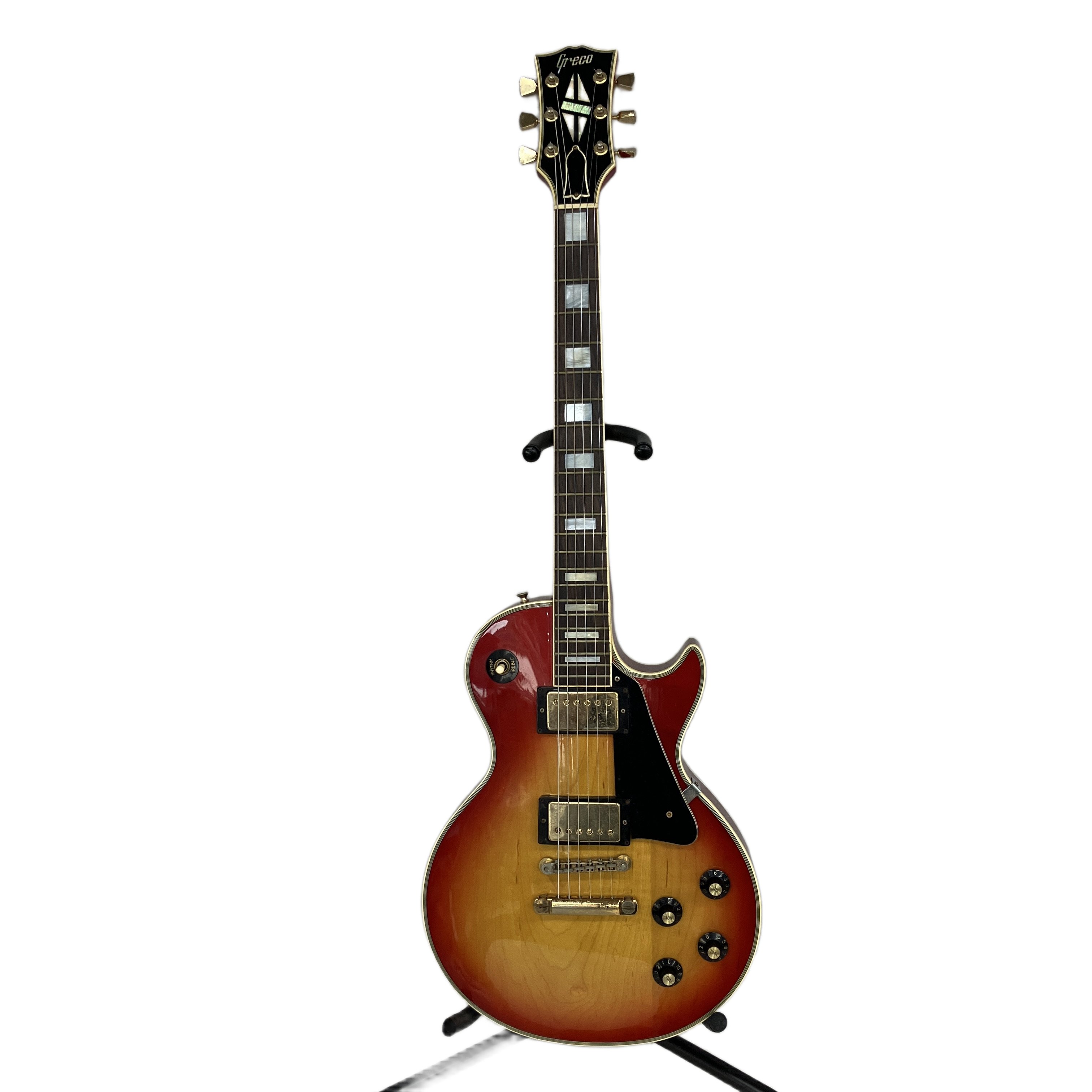 Greco レスポール・カスタム (チェリーサンバースト):伝説の国産メイドを、自らの手で蘇らせる。夢のレストア・ベース機。