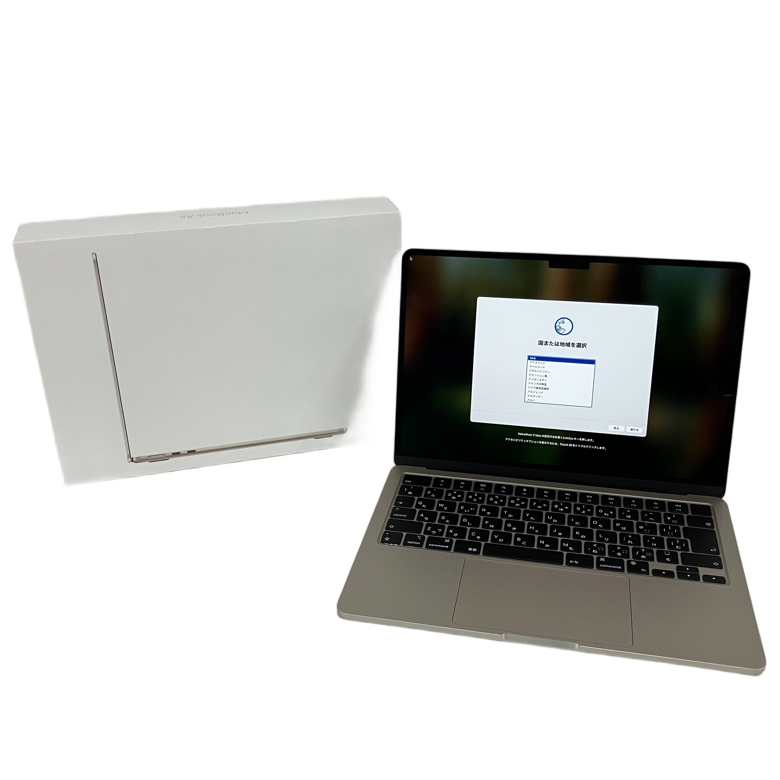 Apple MacBook Air M2 13インチ 16GB 256GB