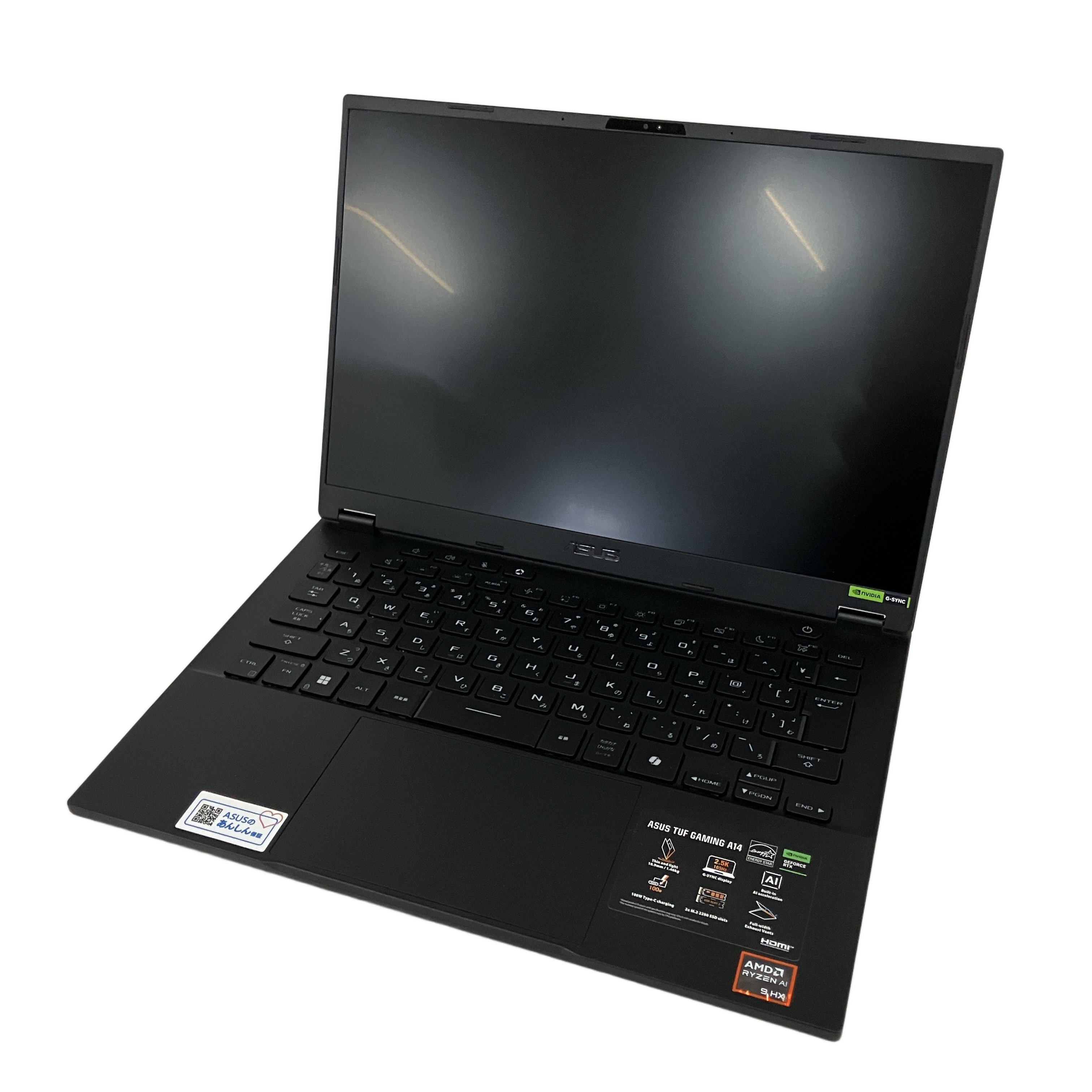 ASUS ゲーミングノートPC (Ryzen AI 9 HX 370 / RTX 4060 / 32GB):持ち運べるAI要塞。妥協なきスペックを凝縮した究極のモバイル・マスターピース。