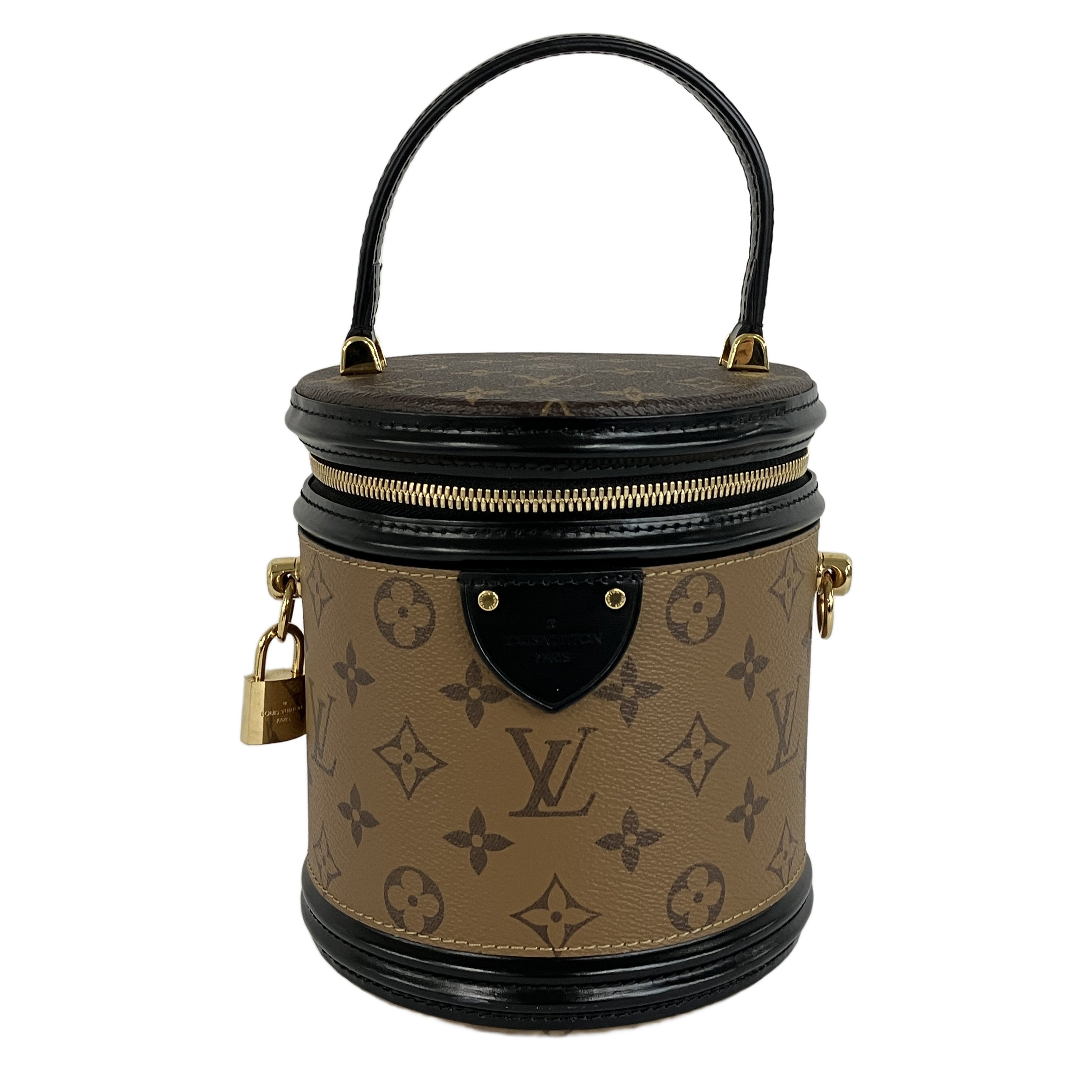 LOUIS VUITTON モノグラム リバース カンヌ ハンドバッグ