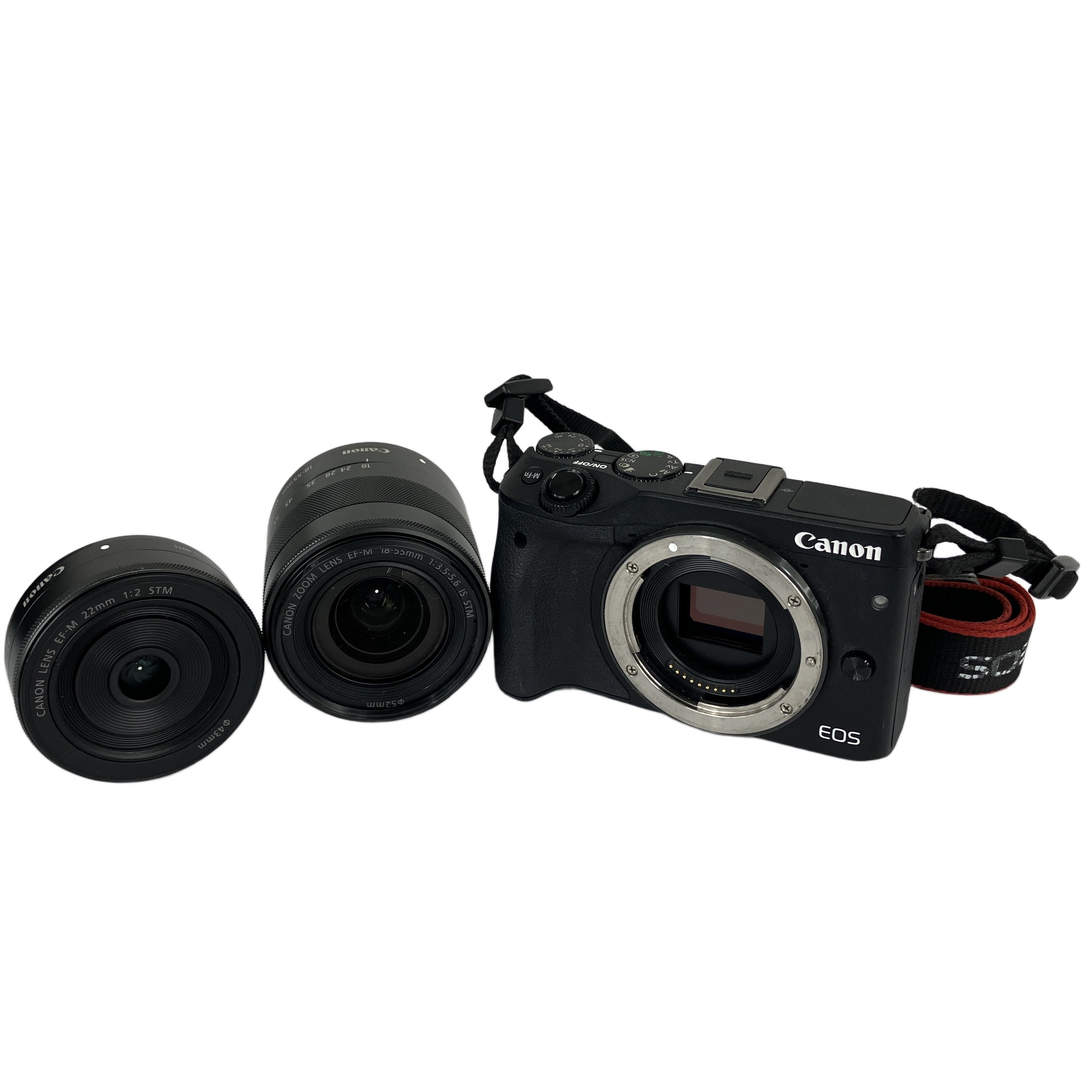 Canon EOS M3 ミラーレス カメラ 18-55mm 22mm