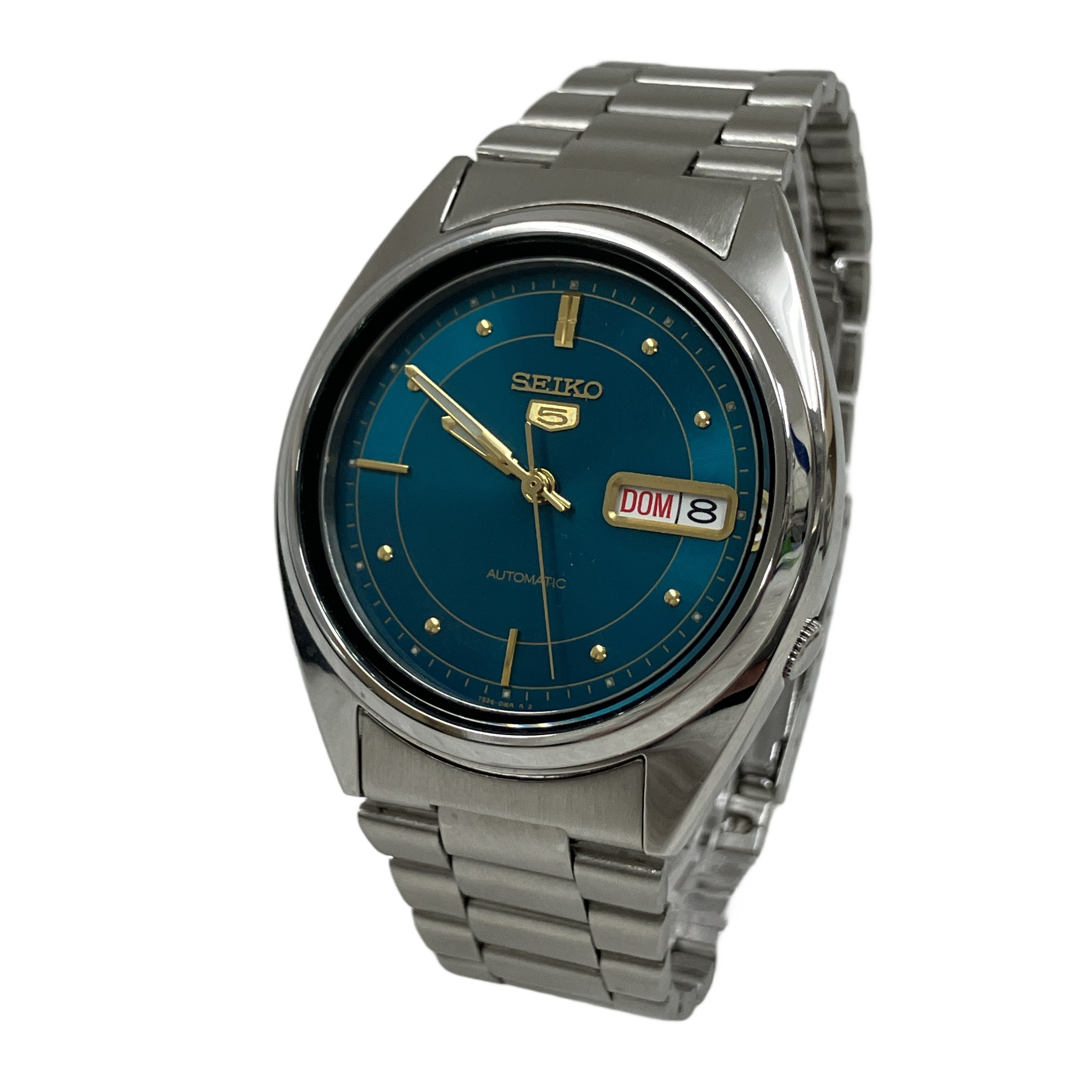 SEIKO 5 SNXG59K 自動巻き 腕時計 裏スケ