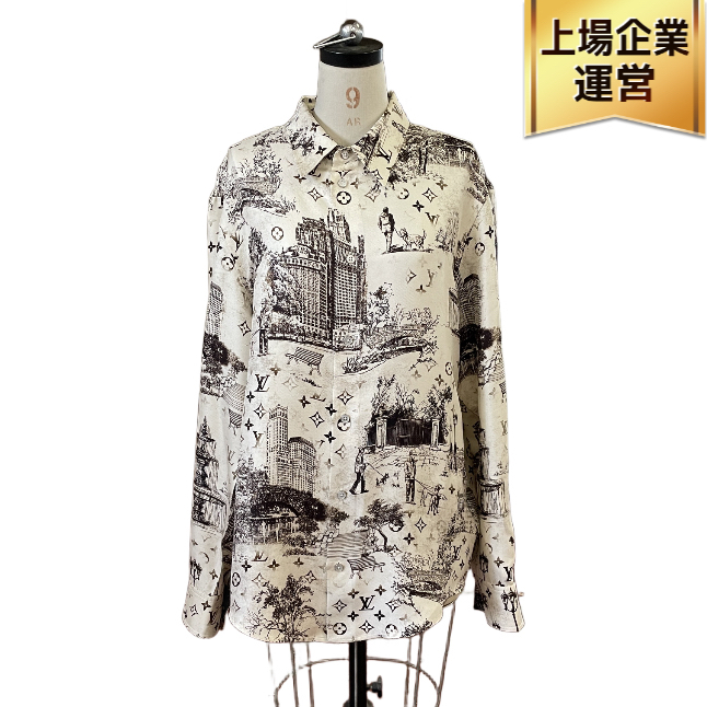 LOUIS_VUITTON 25SS モノグラム シティーウォークプリント シャツ