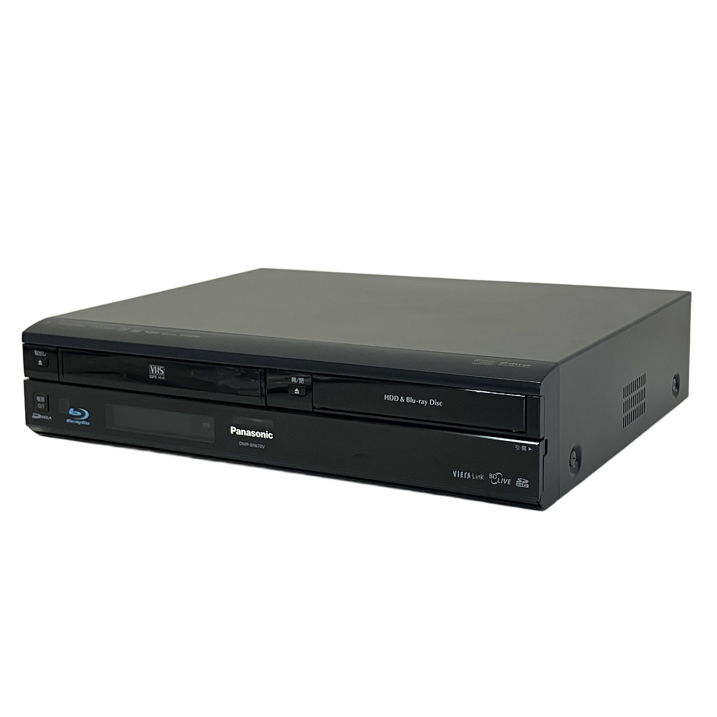 Panasonic DIGA DMR-BR670V VHS一体型 ブルーレイレコーダー