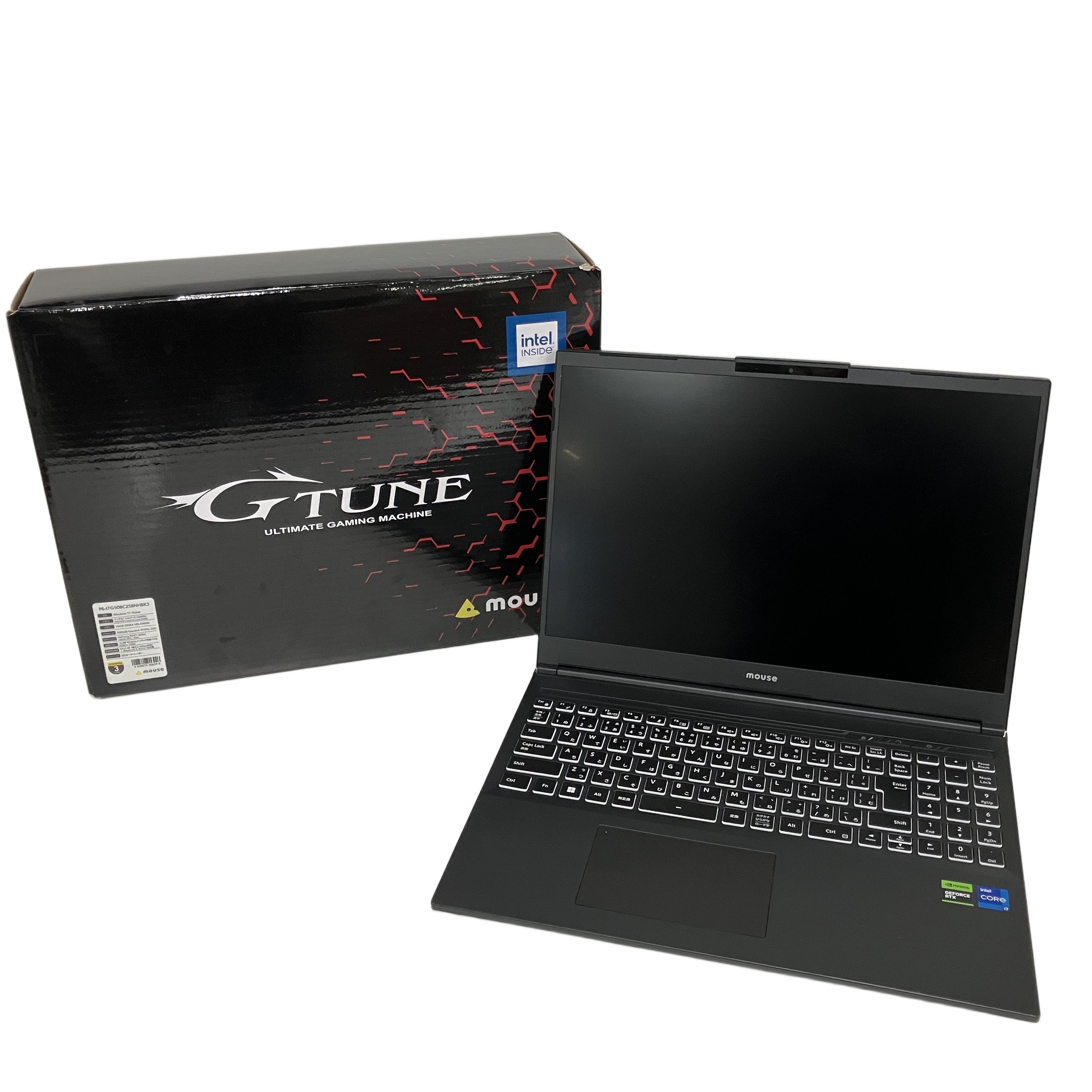 Mouse G-Tune RTX4050 ゲーミングノートPC