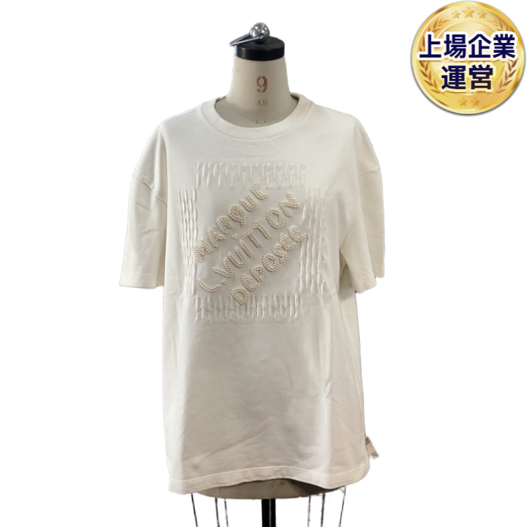 LOUIS VUITTON HQY71W エンブロイダードシグネチャー Tシャツ