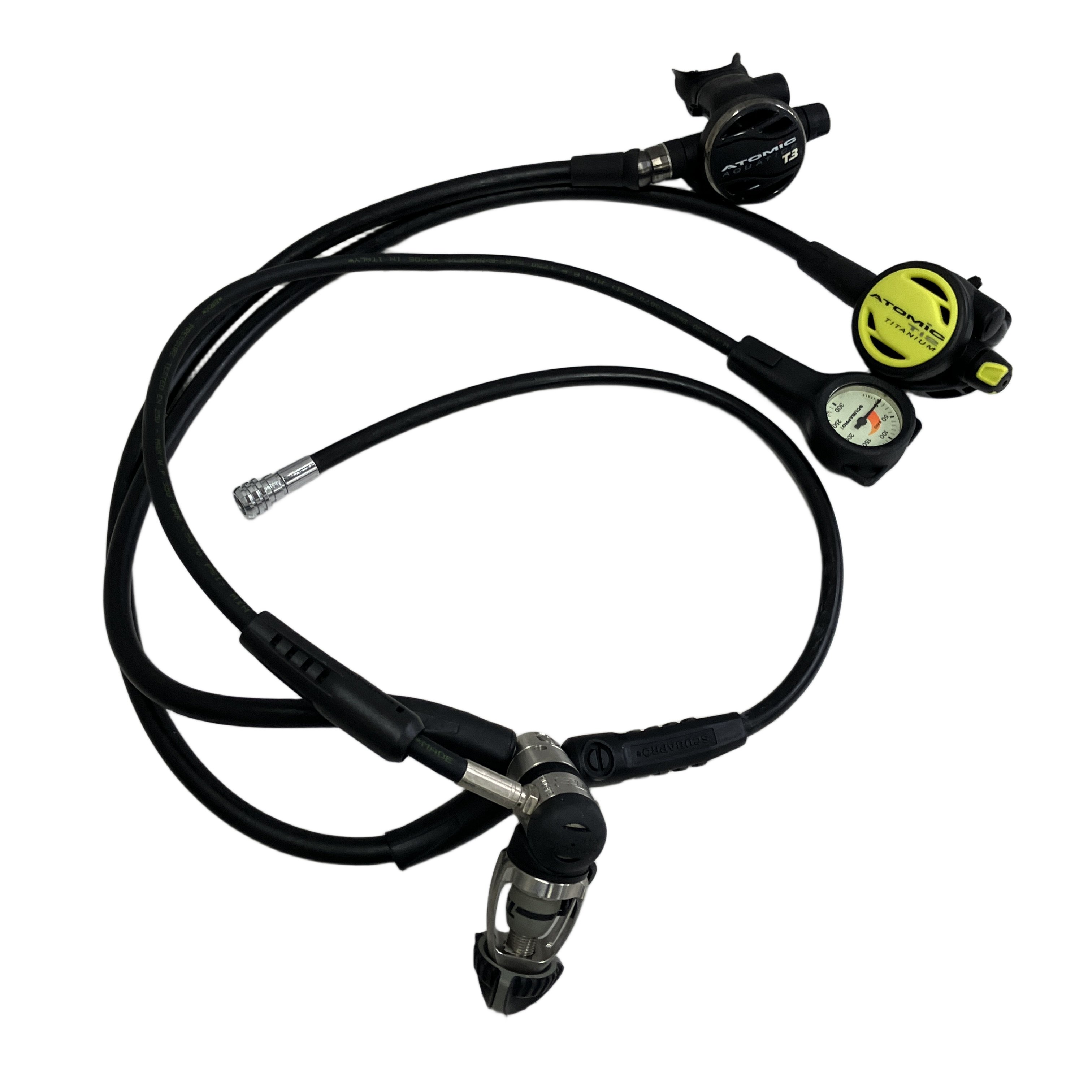 ATOMIC AQUATICS T3 / Ti2|チタンの極致、超軽量ボディと究極の耐久性を誇るレギュレーターの最高峰