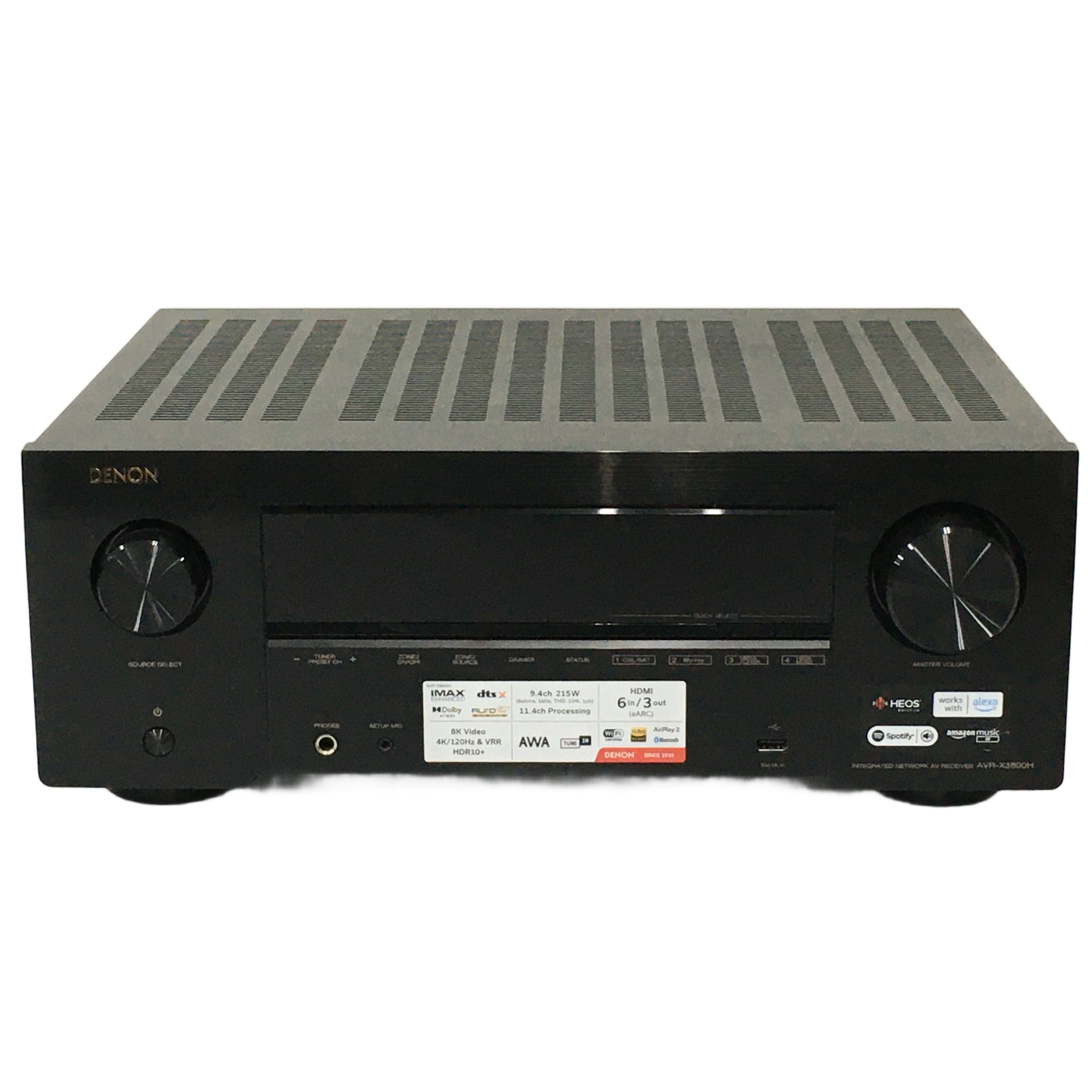 DENON AVR-X3800H|9.4ch対応、映画館の感動を自宅で再現する本格AVレシーバー