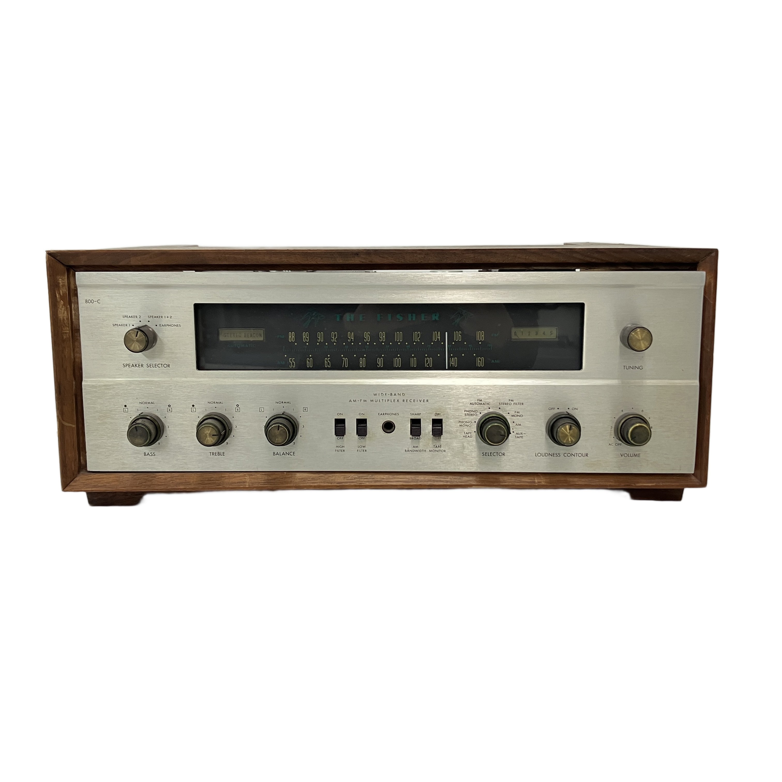 THE FISHER 800-C|1960年代ヴィンテージの至宝、真空管レシーバーの頂点に君臨する豊潤な響き