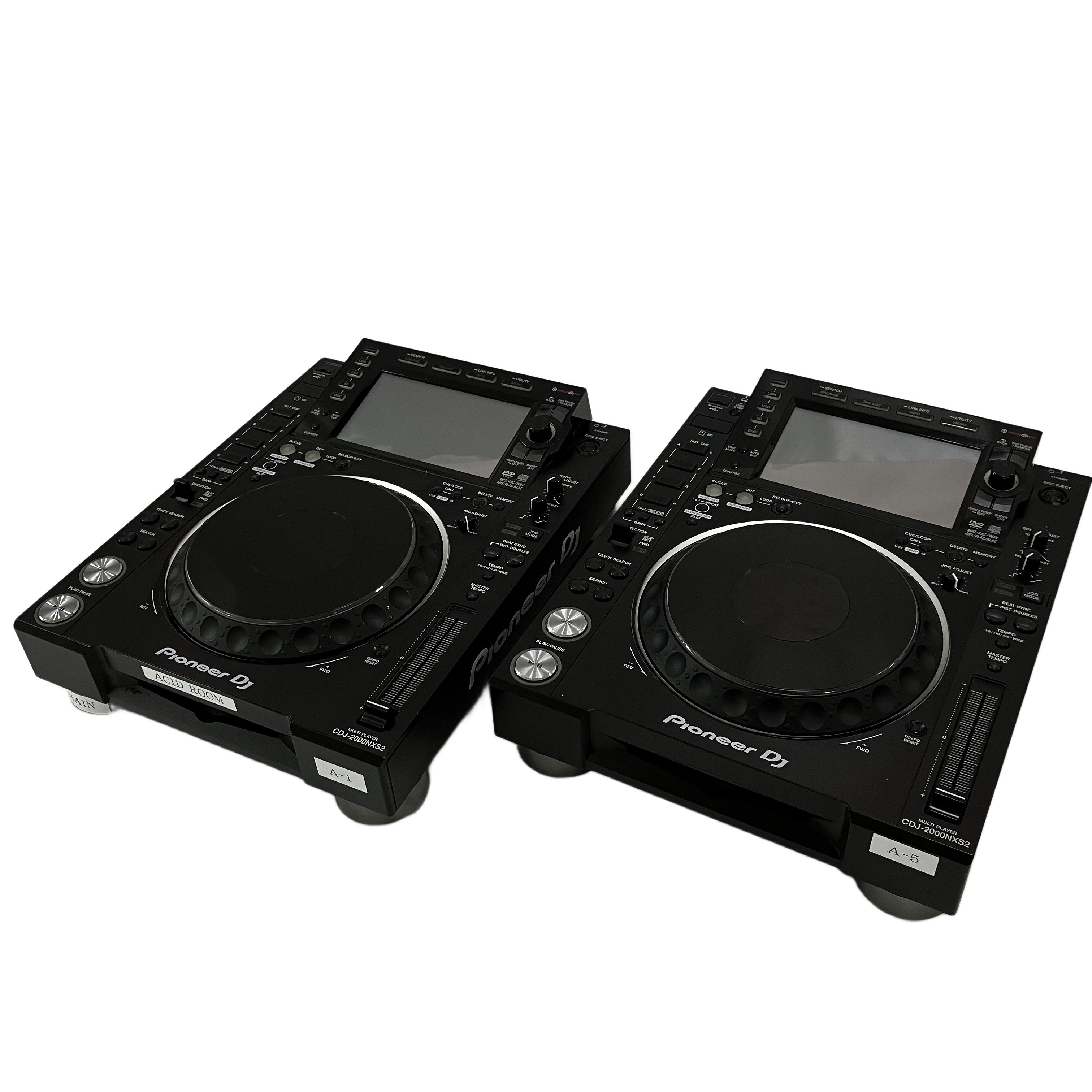 ★Pioneer DJ CDJ-2000NXS2 ペアセット 現場標準の操作感と高音質を自宅に★