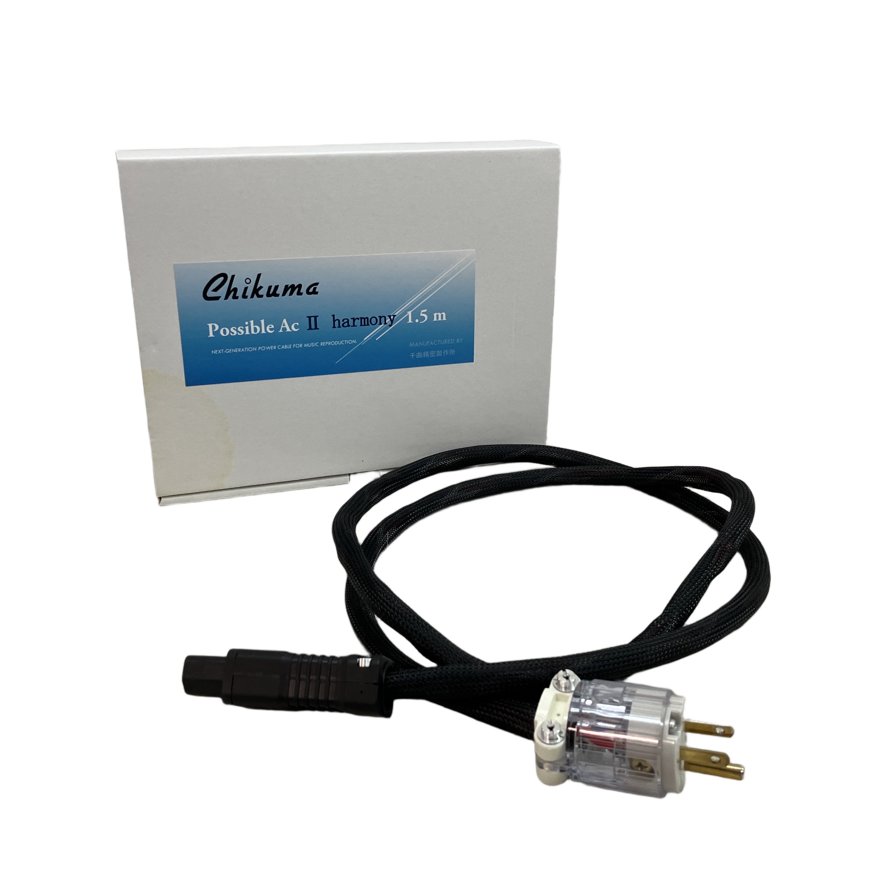 CHIKUMA Possible Ac harmony 1.5m 電源ケーブル
