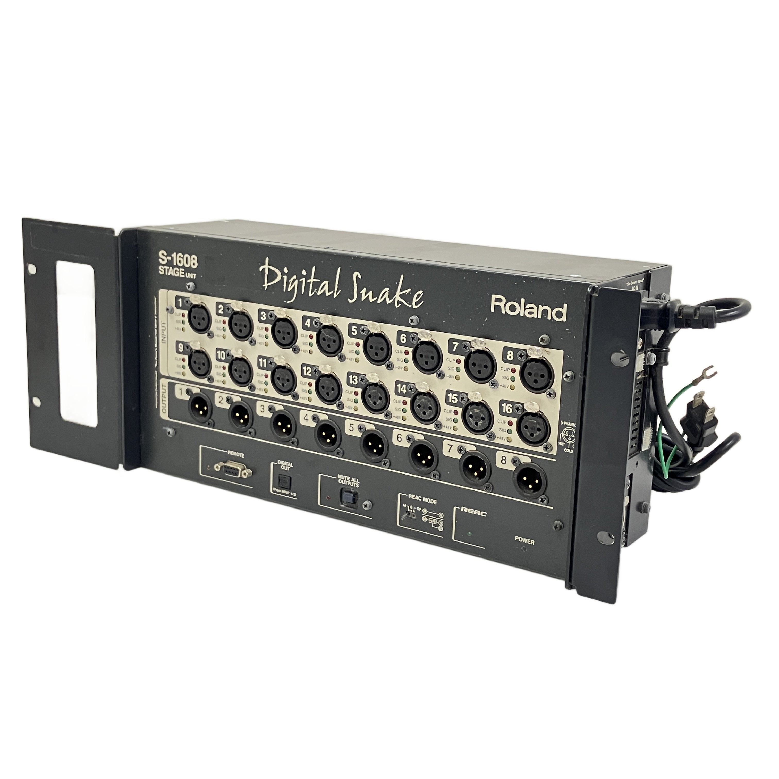 Roland S-1608 digital snake ステージユニット