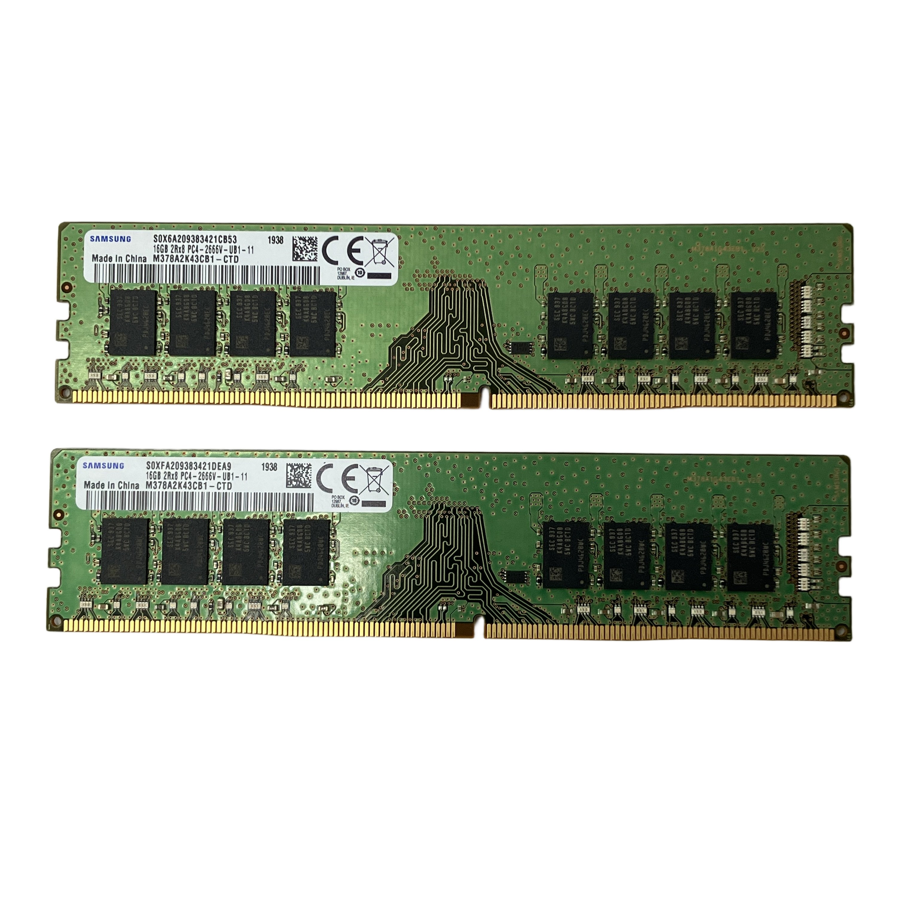 SAMSUNG M378A2K43CB1 DDR4 16GBx2