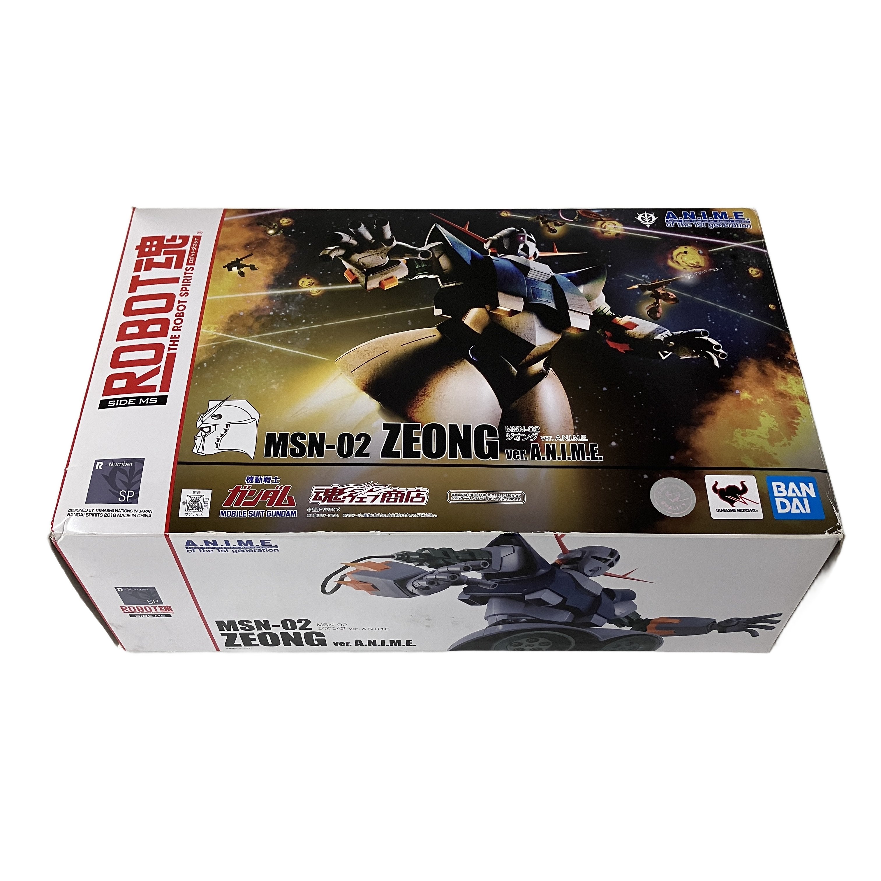 BANDAI ROBOT魂 MSN-02 ZEONG フィギュア