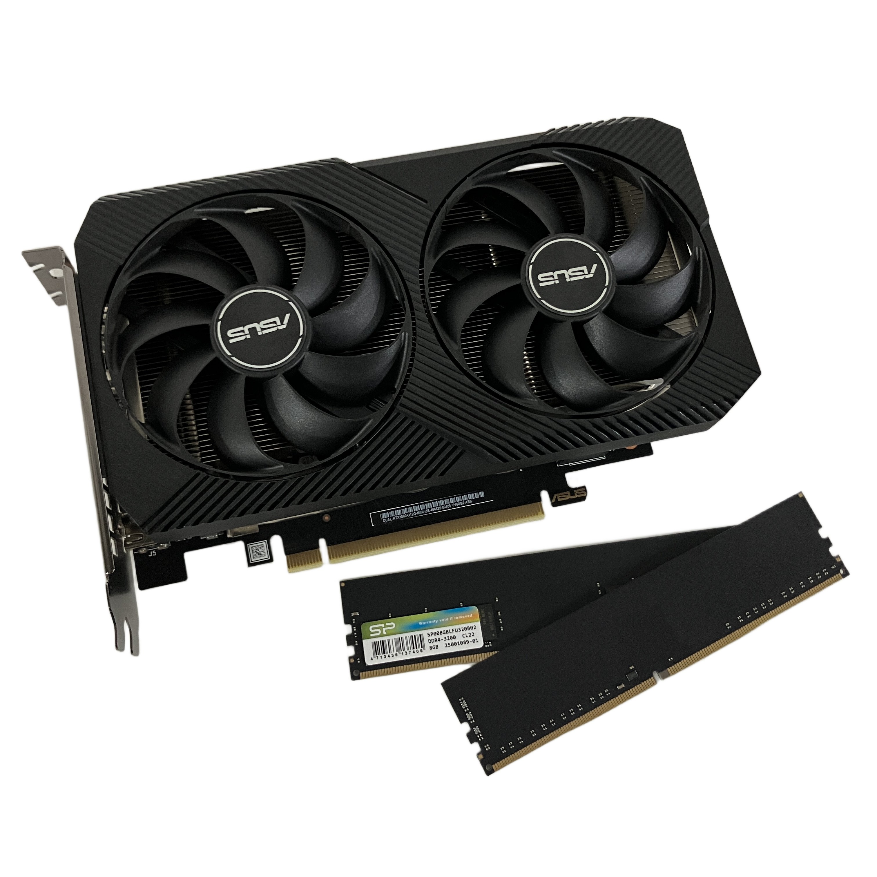 ASUS DUAL-RTX 3060-O12G-V2 グラボ 16GB