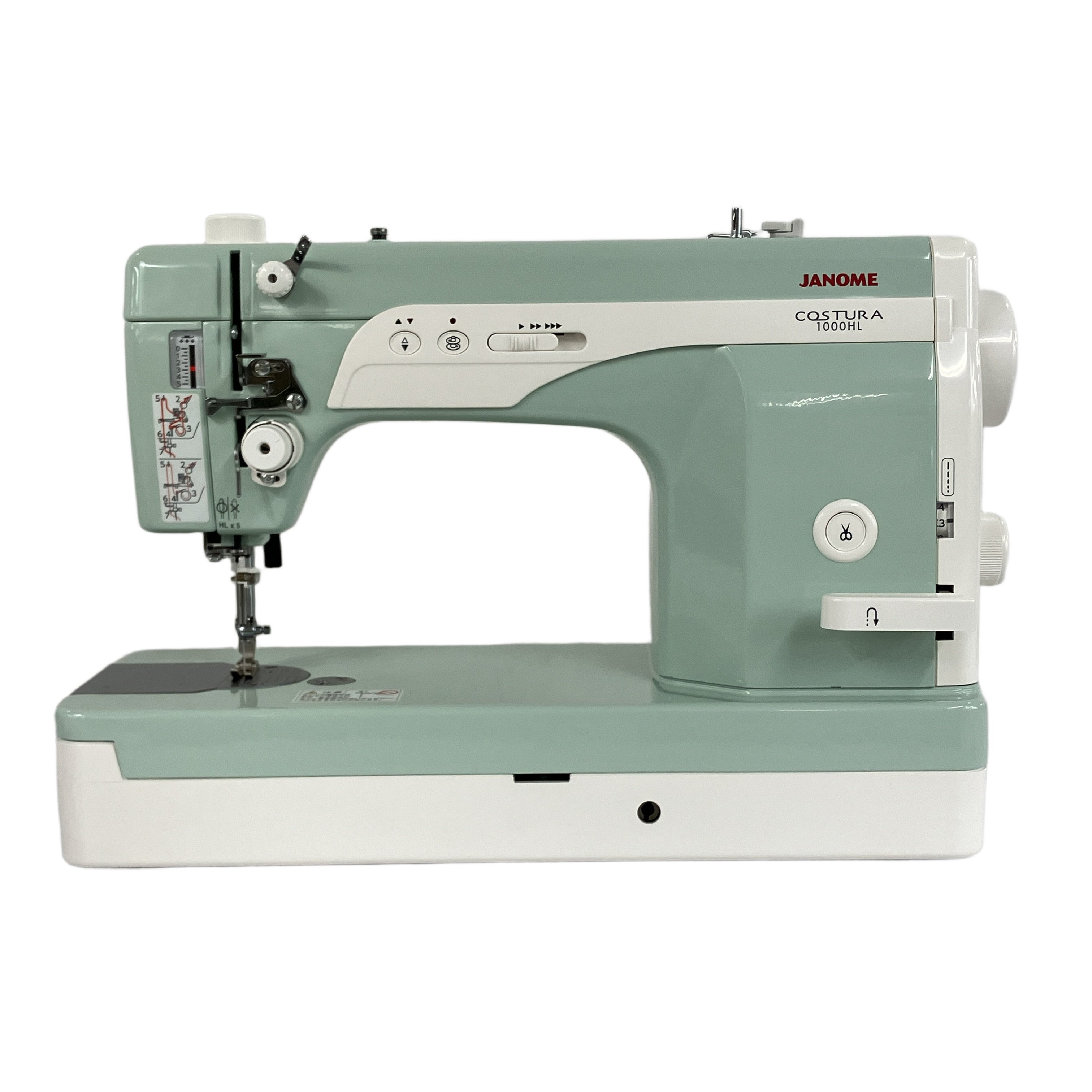 JANOME 767 COSTURA 1000HL ミシン 高速直線