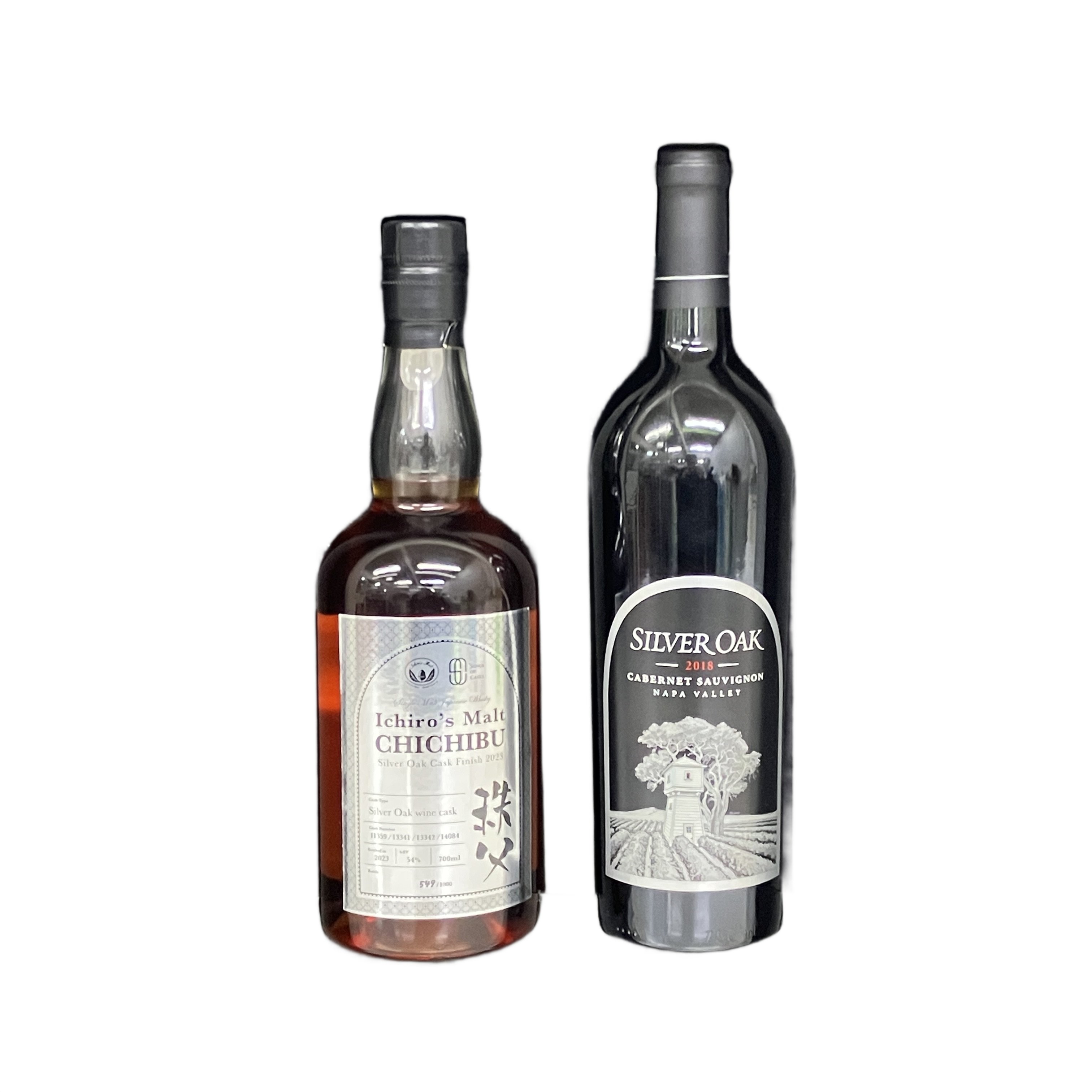 ICHIRO'S MALT 秩父 2023 / SILVER OAK CS 2018 ウイスキー・ワイン