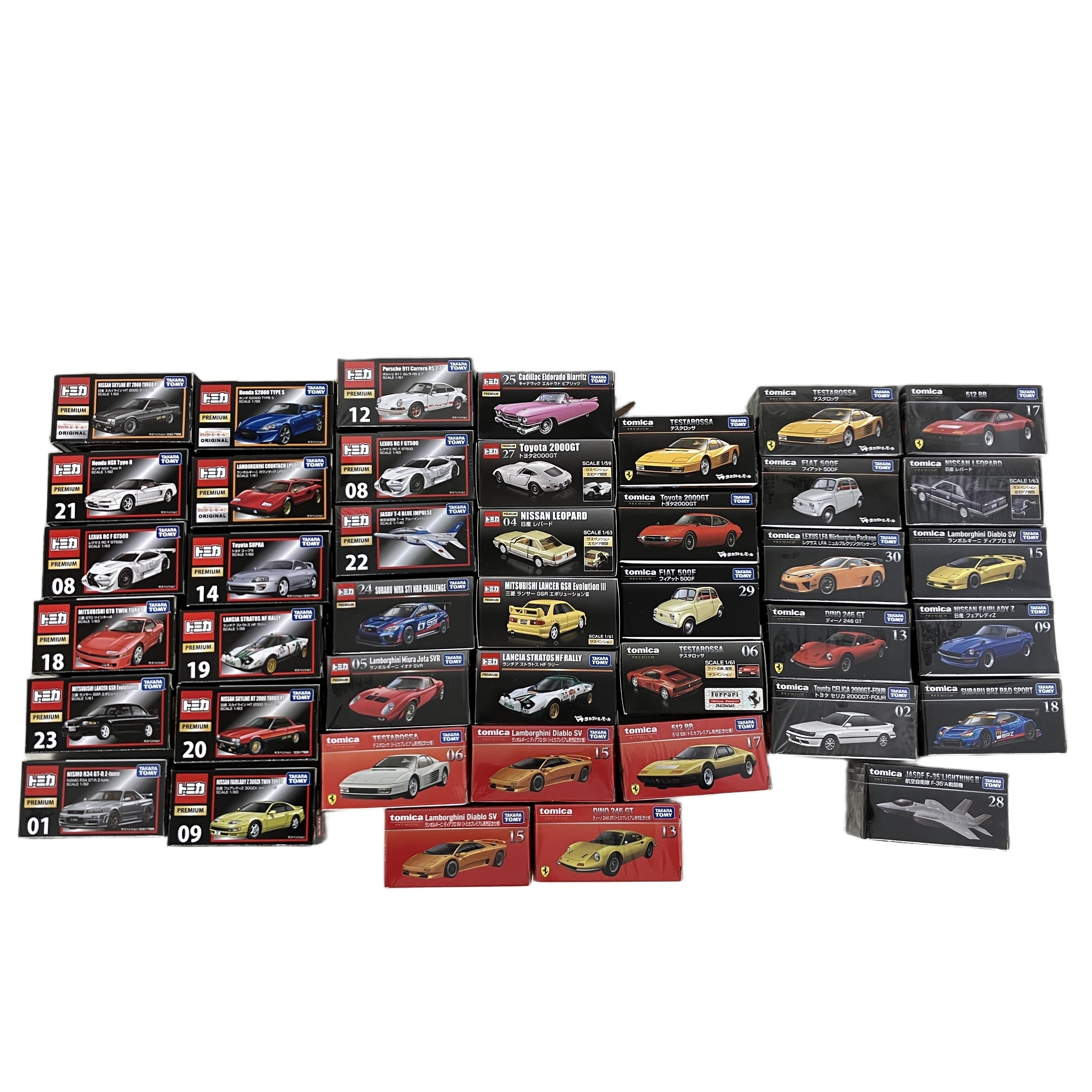 トミカ プレミアム 42点 ミニカー