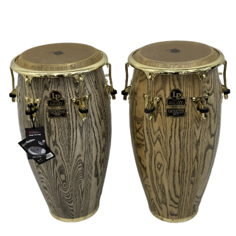 LP Galaxy Giovanni Series コンガペア|伝説の至宝、ゴールドパーツが輝くパーカッション界の最高峰モデル