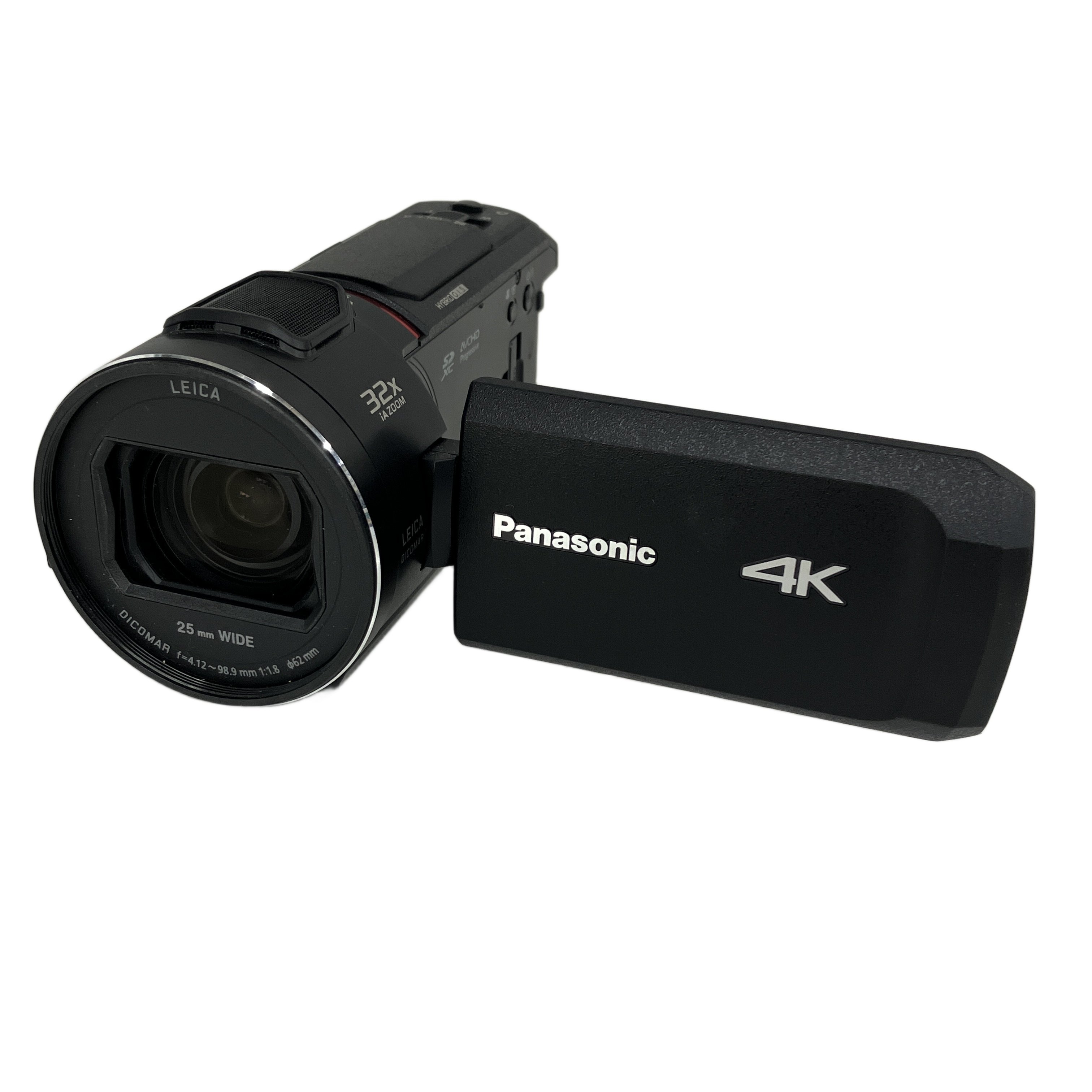 Panasonic HC-VX2MS|4Kの鮮明な映像と進化した手ブレ補正、大切な思い出を美しく残す軽量ビデオカメラ